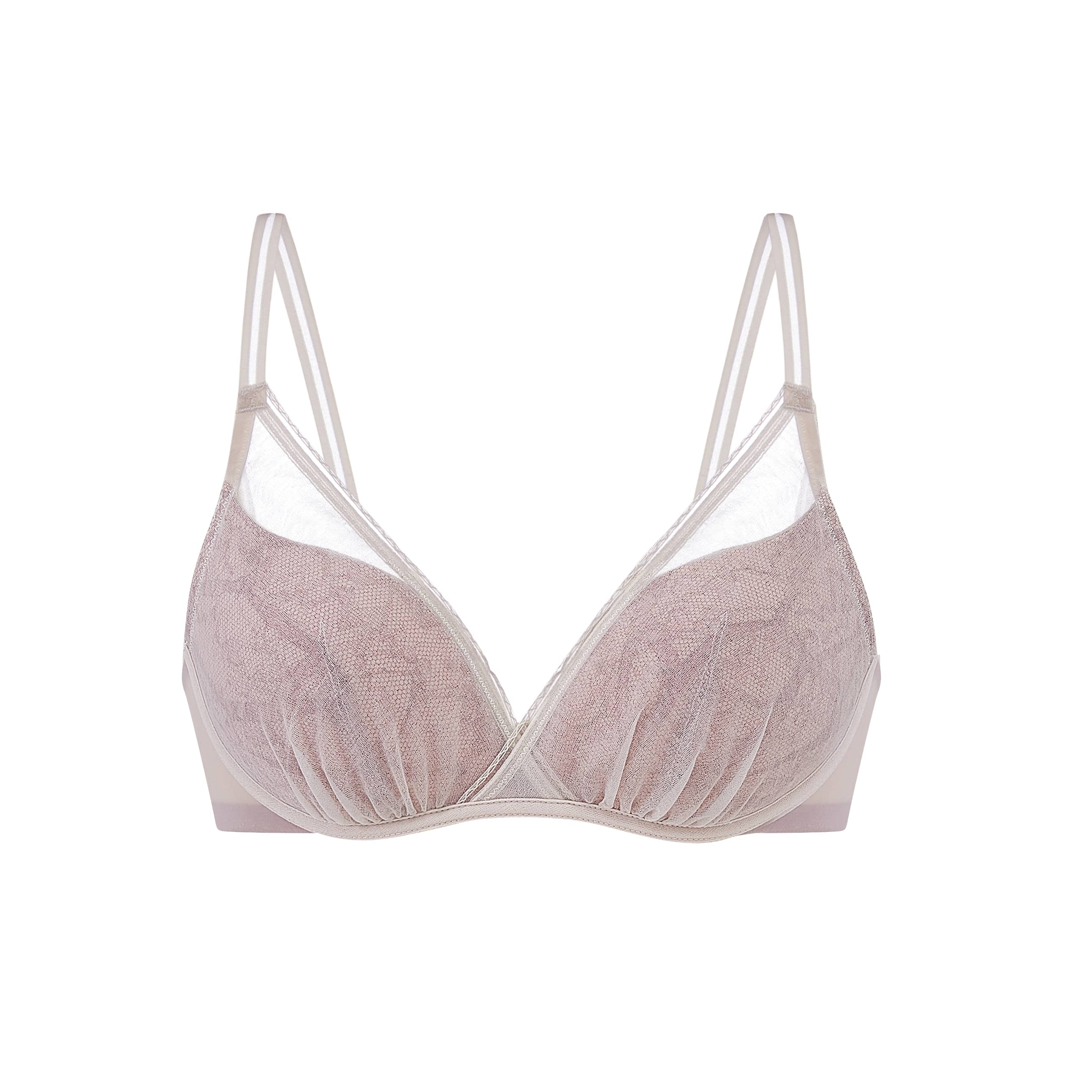 Plisse Lace 3/4 Cup Bra - Image 6