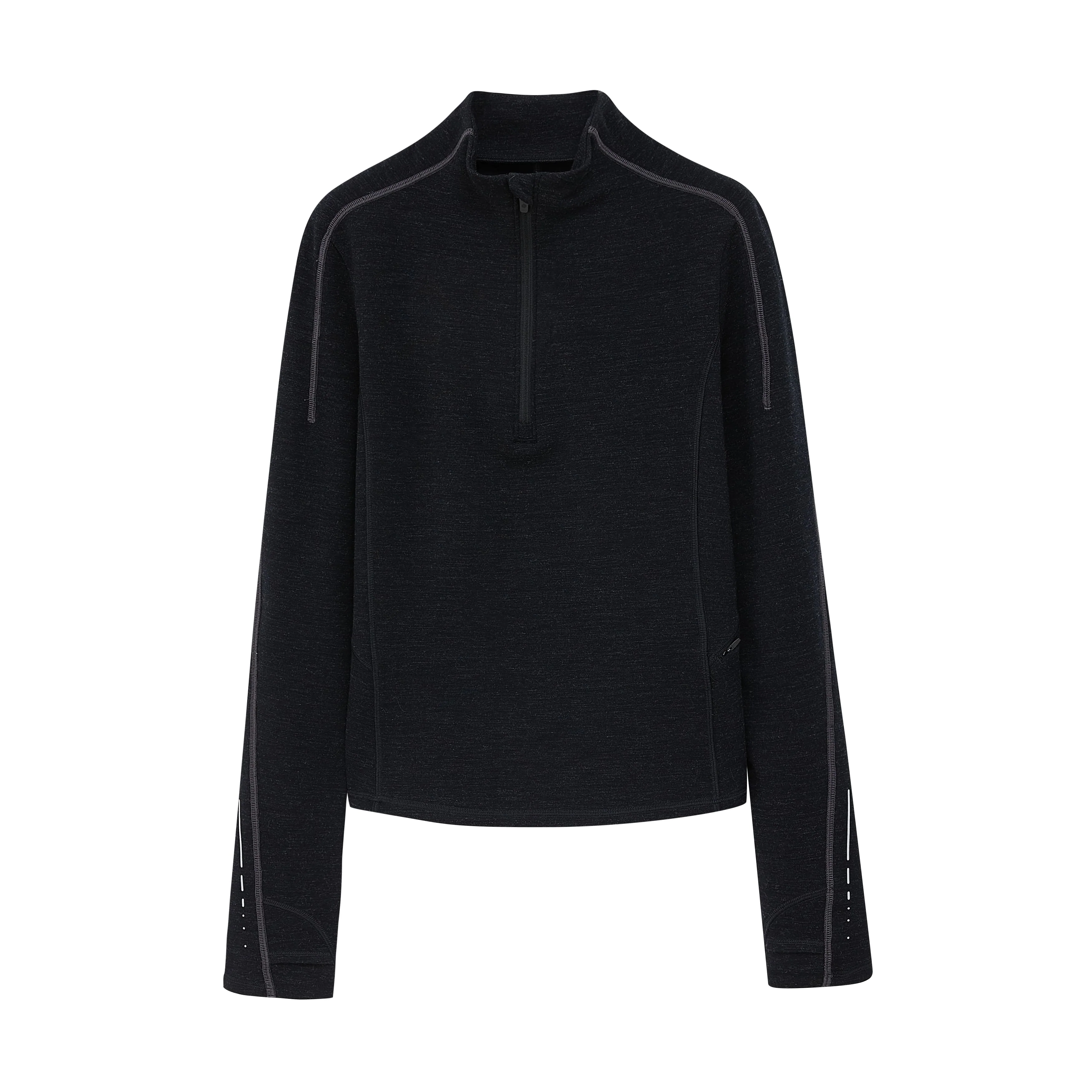 Active Wool Half Zip Top - Image 7