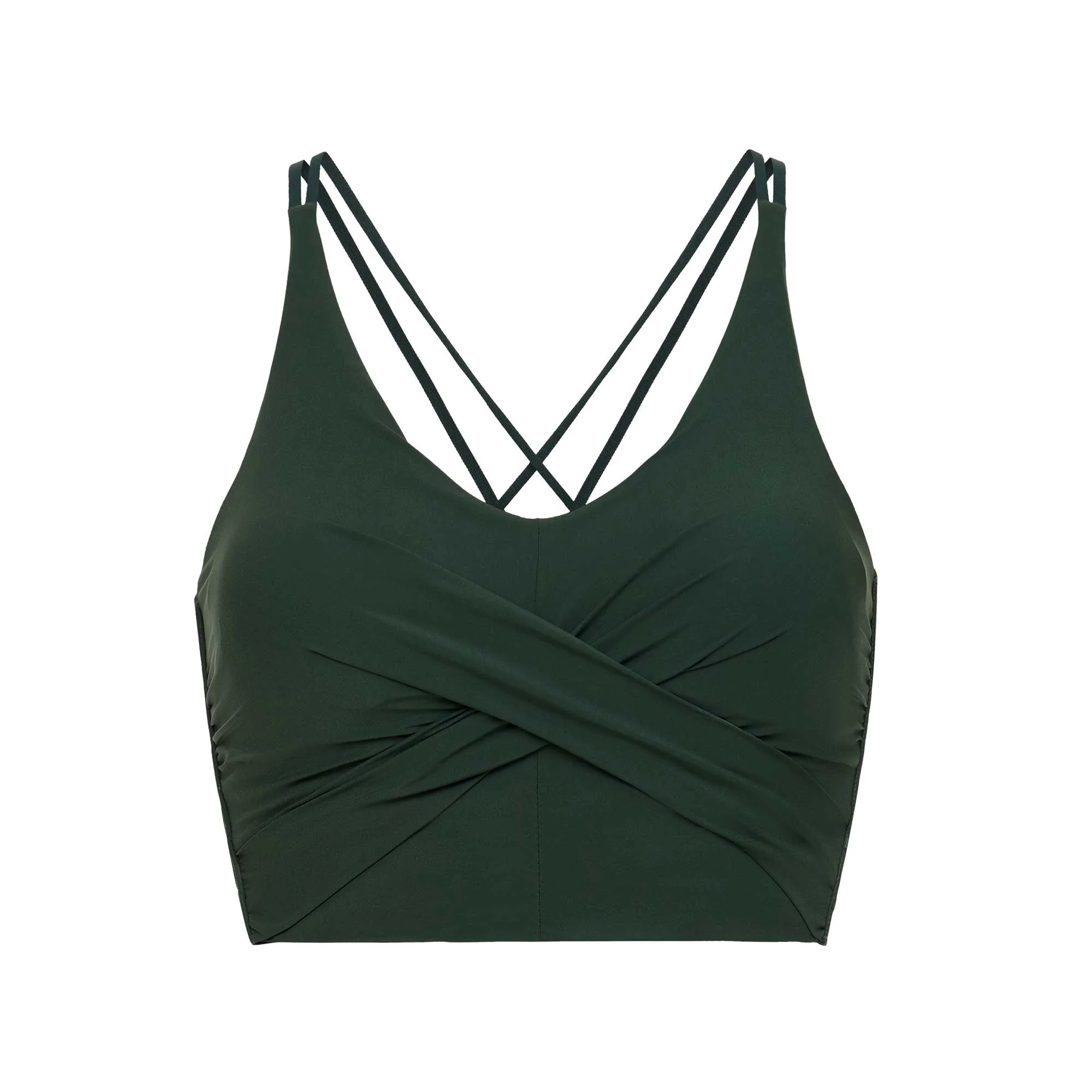 Ballet Pleated Plunge Bra Top - Image 9