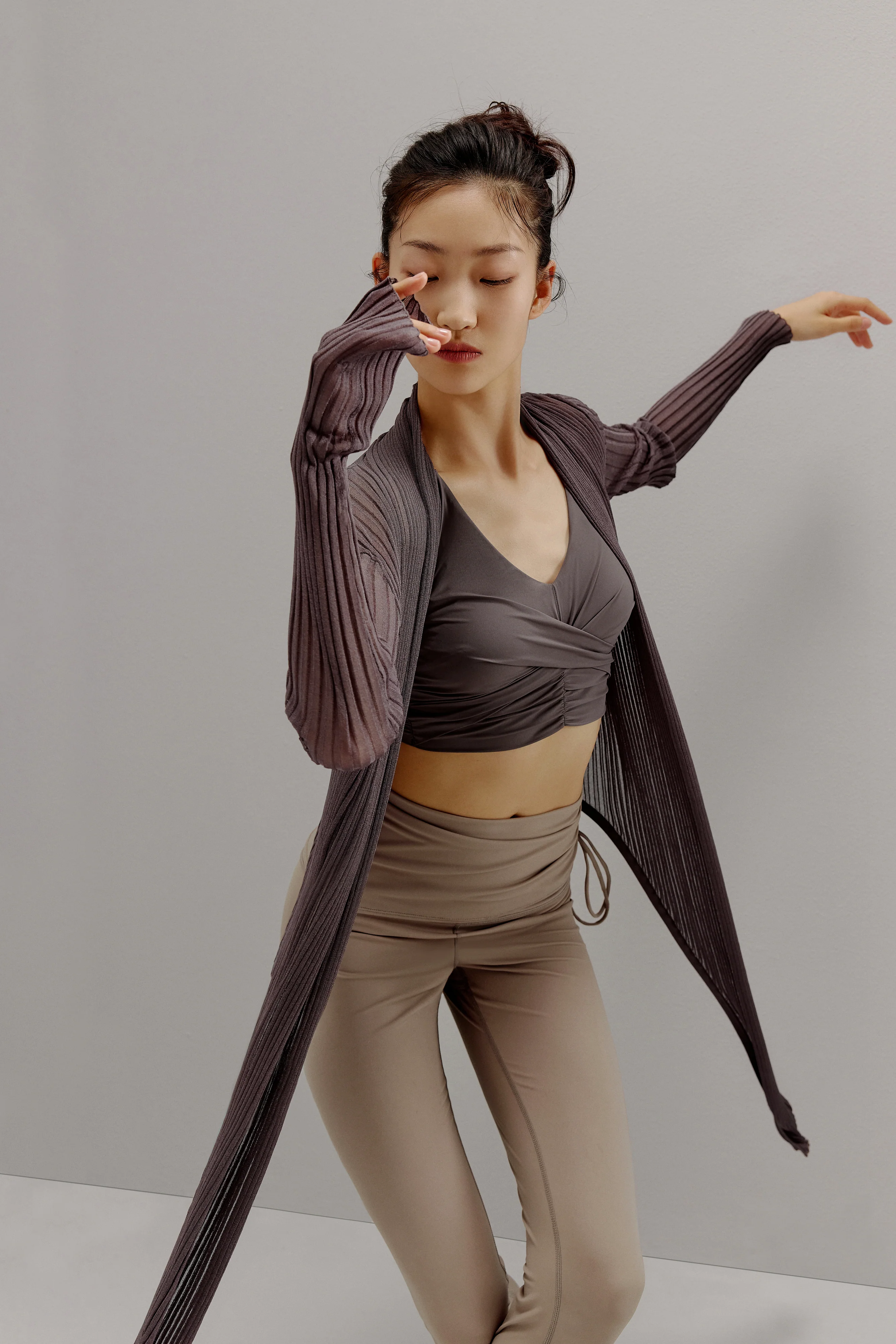 Ballet Ribbed Cardigan - Image 6