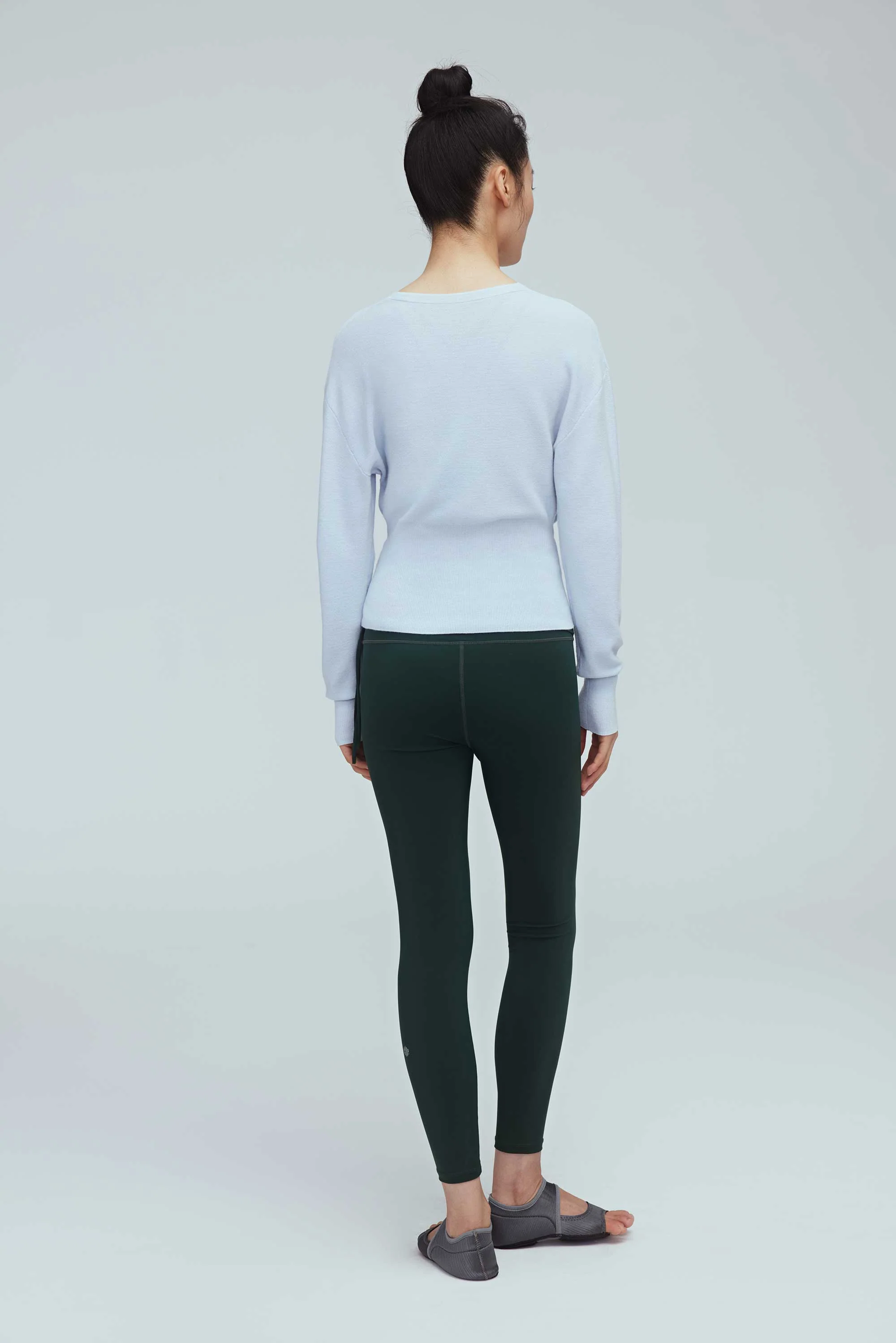 Ballet Wool Wrap Sweater - Image 2