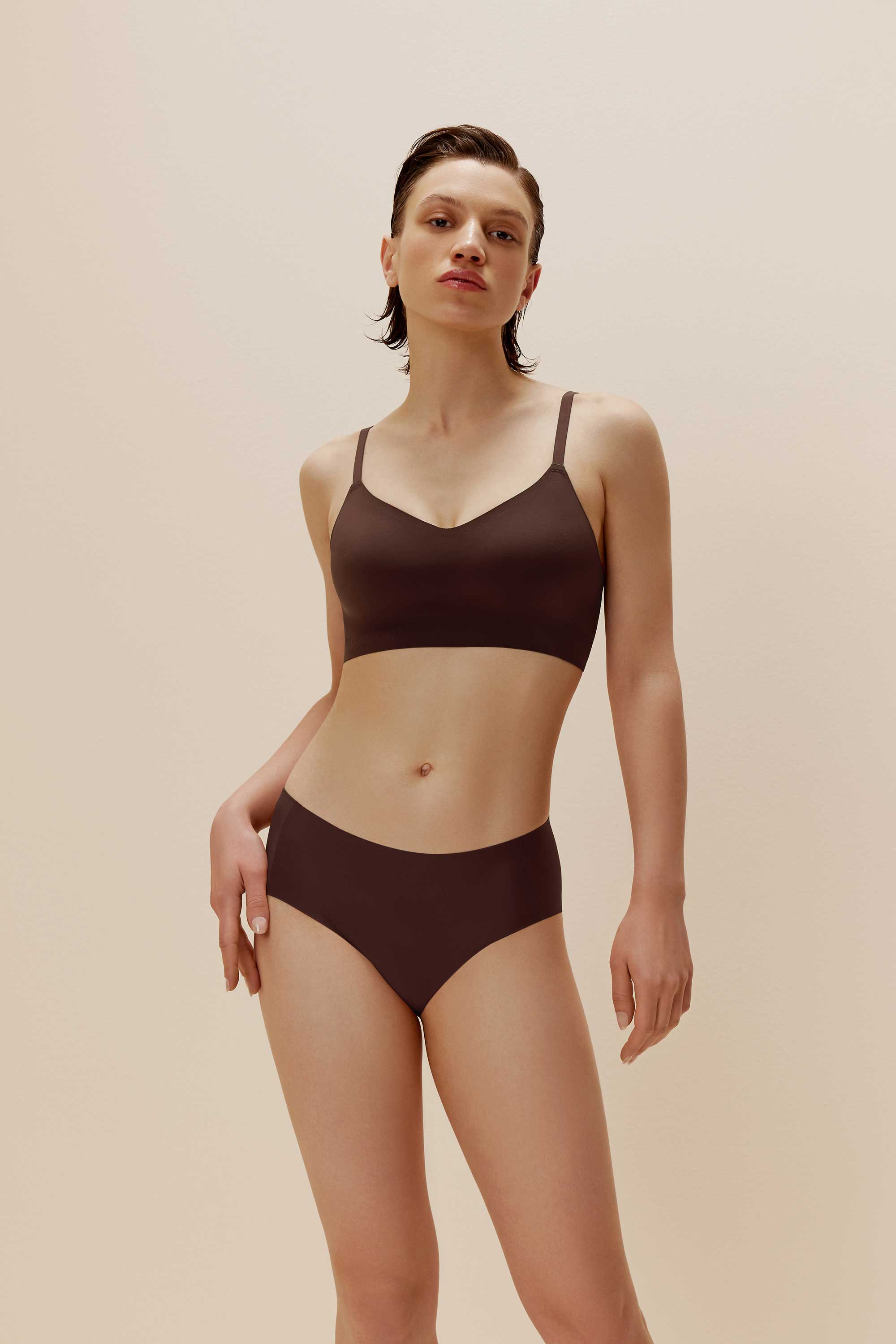 Barely Zero Fixed Cup Clasp Bra - Image 14
