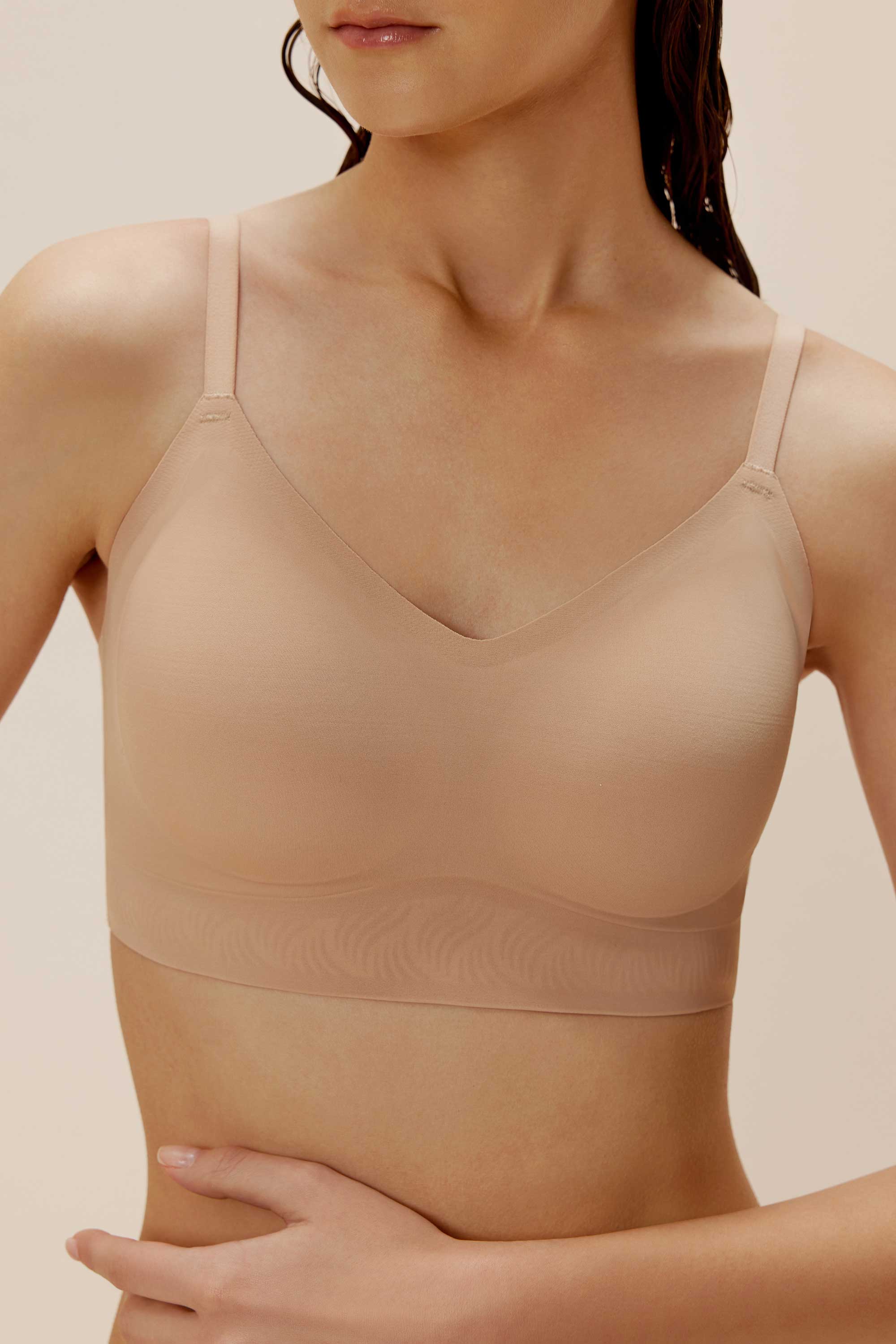 Barely Zero Fixed Cup Clasp Bra - Image 5