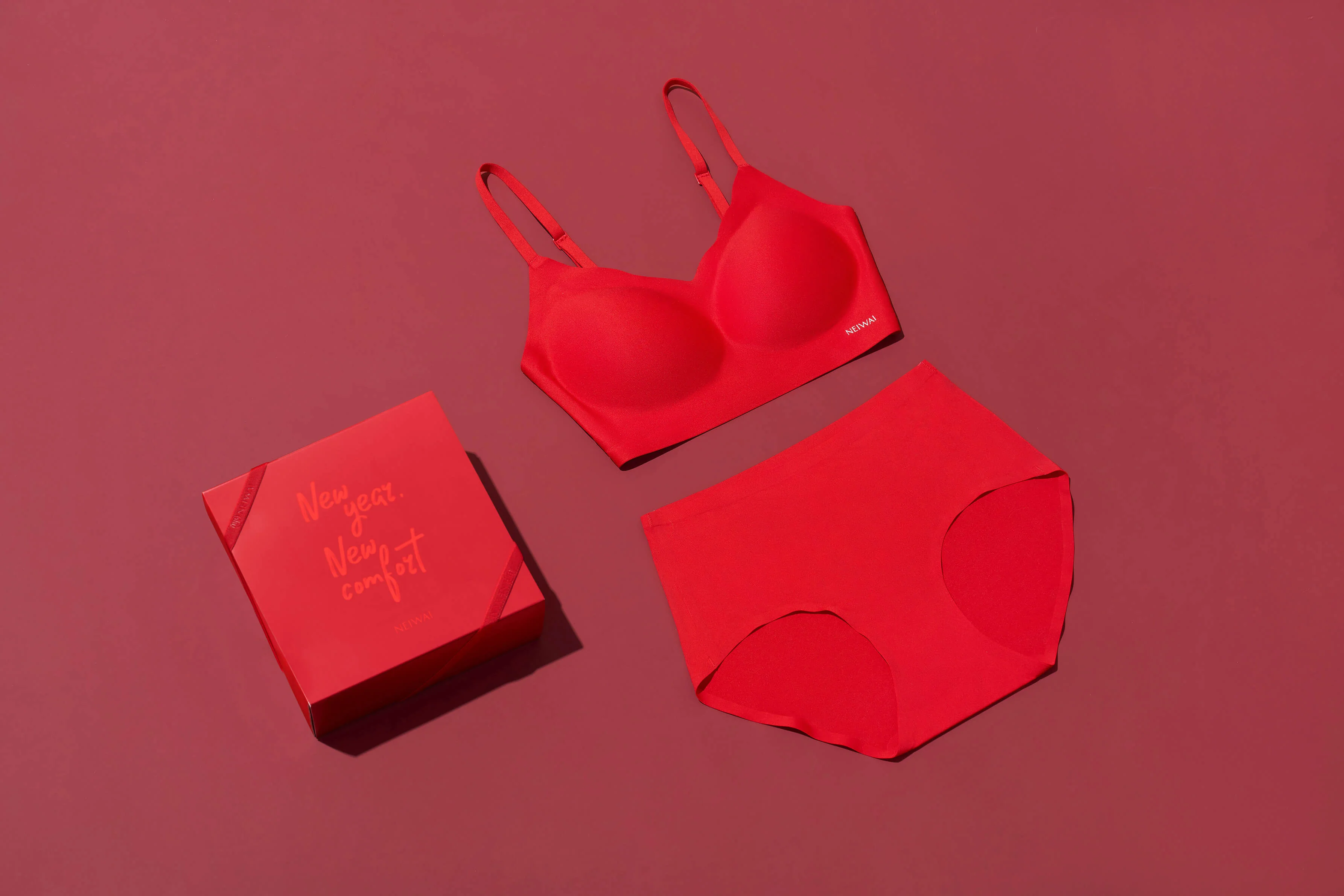 Barely Zero Fixed Cup Wavy Bra Gift Set - Image 4