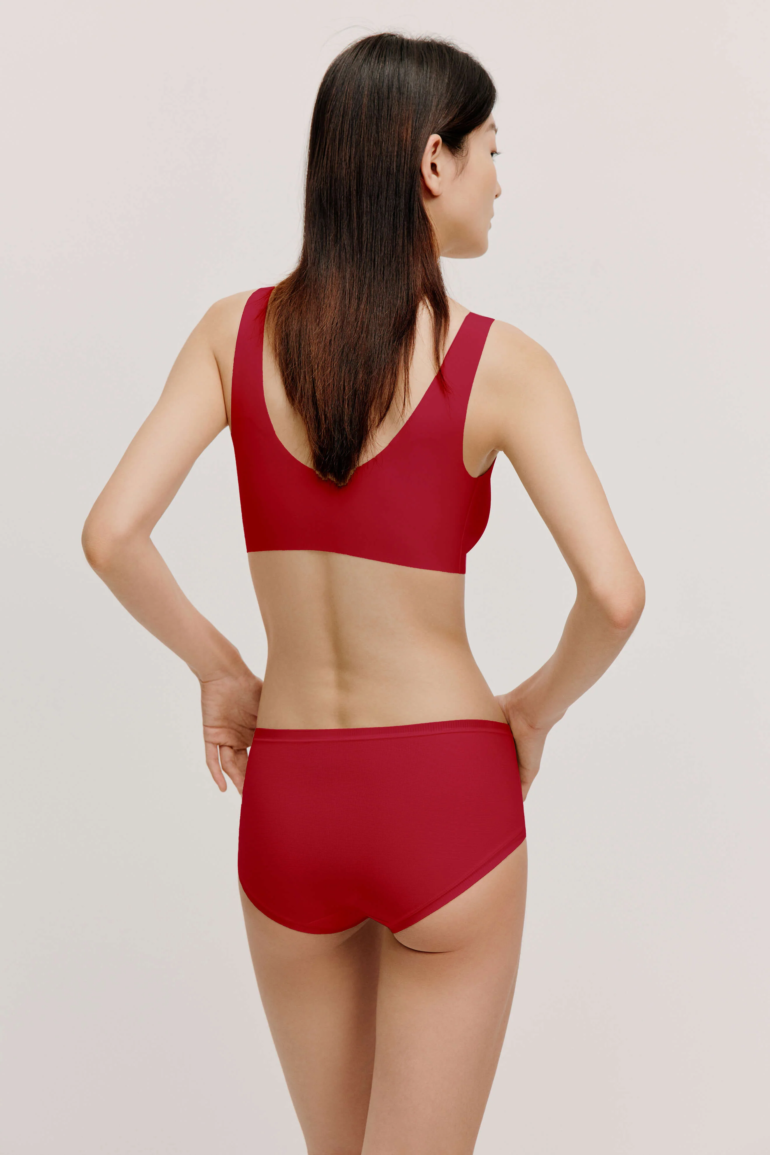 Barely Zero Plunge Bra Red Gift Set - Image 5