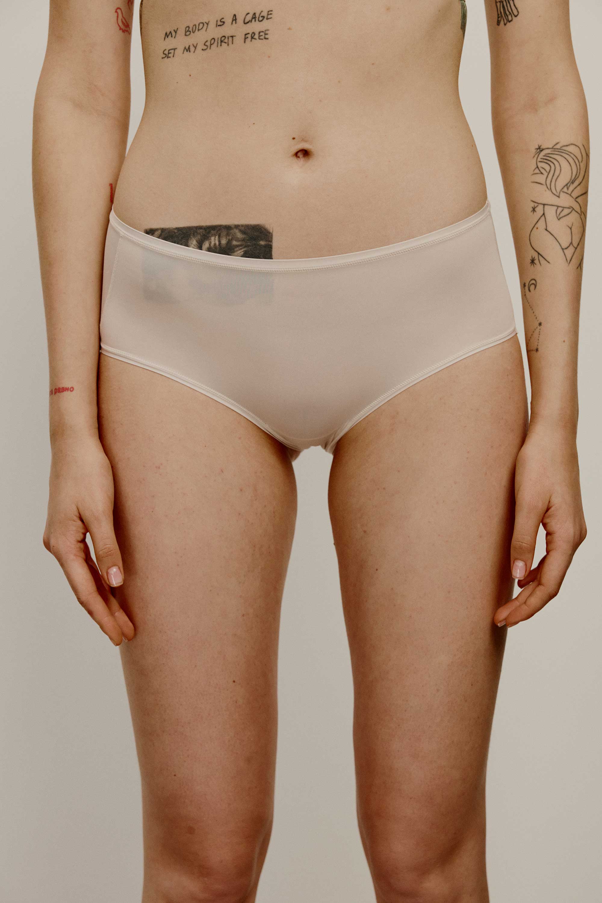 Basic Chic Mid Waist Brief - 3 Pack - Image 2