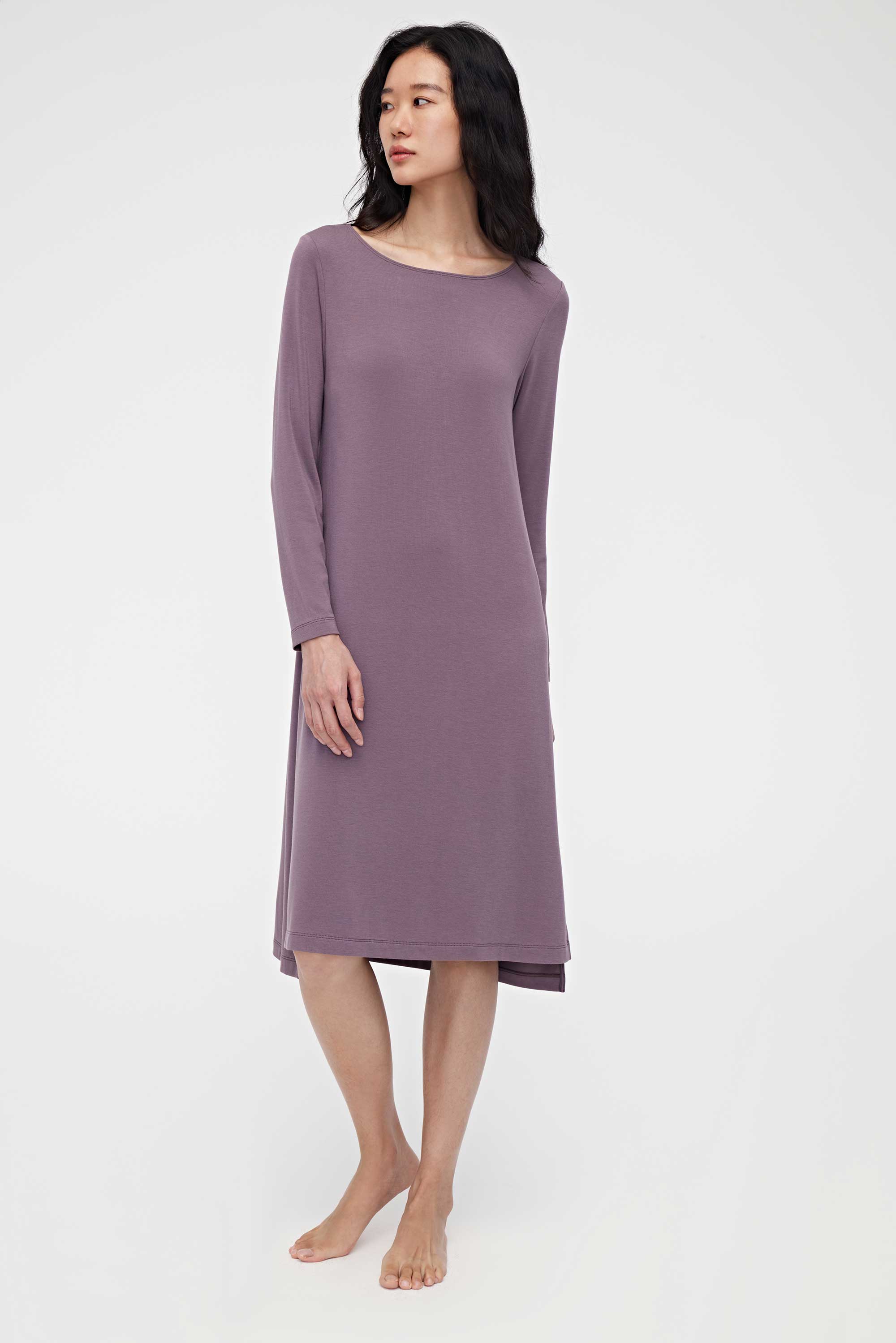 Classic Cozy Padded Pajama Dress - Image 5