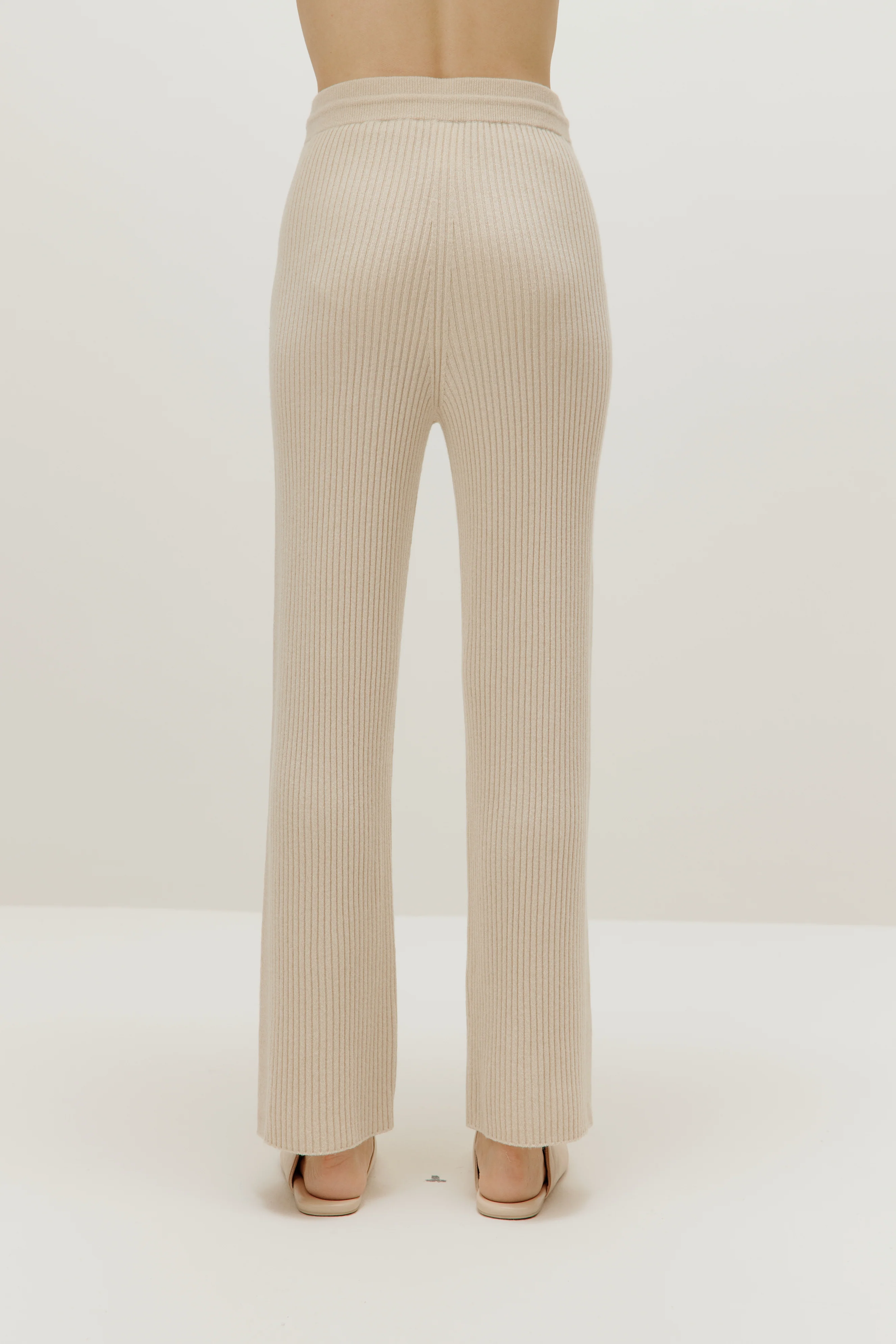 Flare Knitted Pants - Image 4