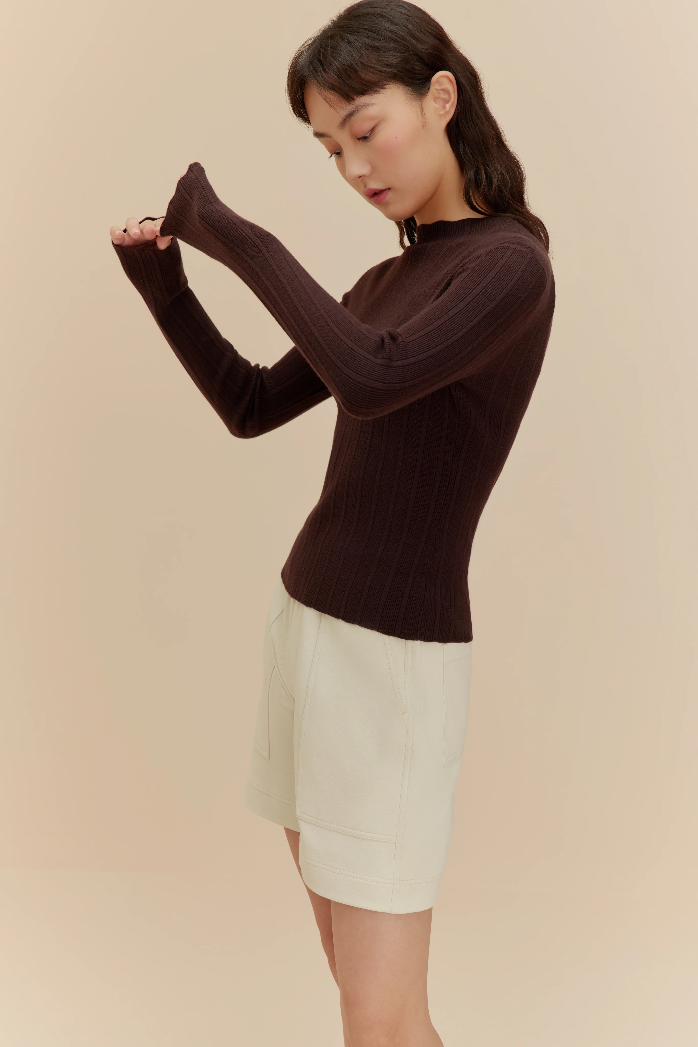 Knitted Ribbed Sweater - Image 10