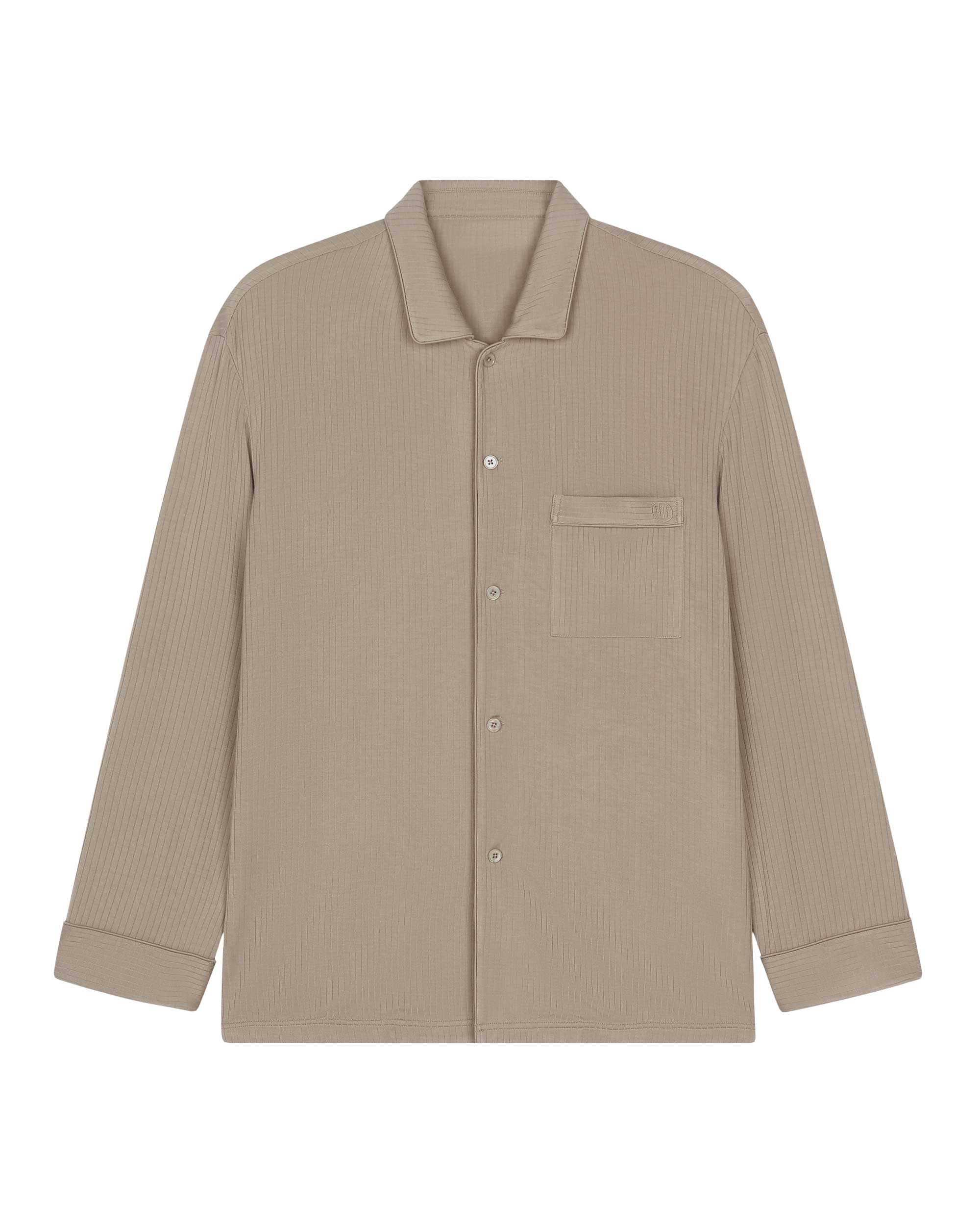 Men's Classic Cozy Pajama Shirt - Image 11