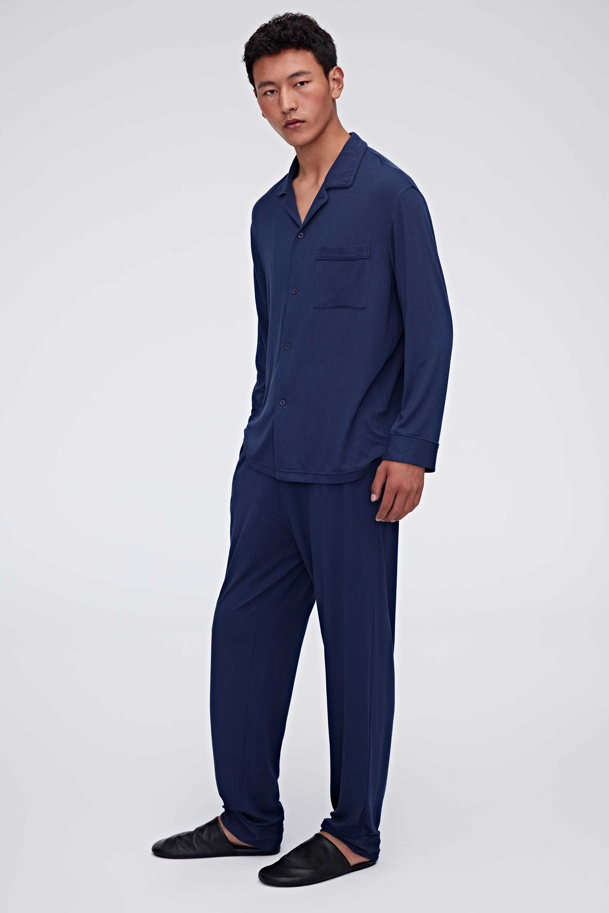 Men's Classic Cozy Pajama Shirt - Image 5
