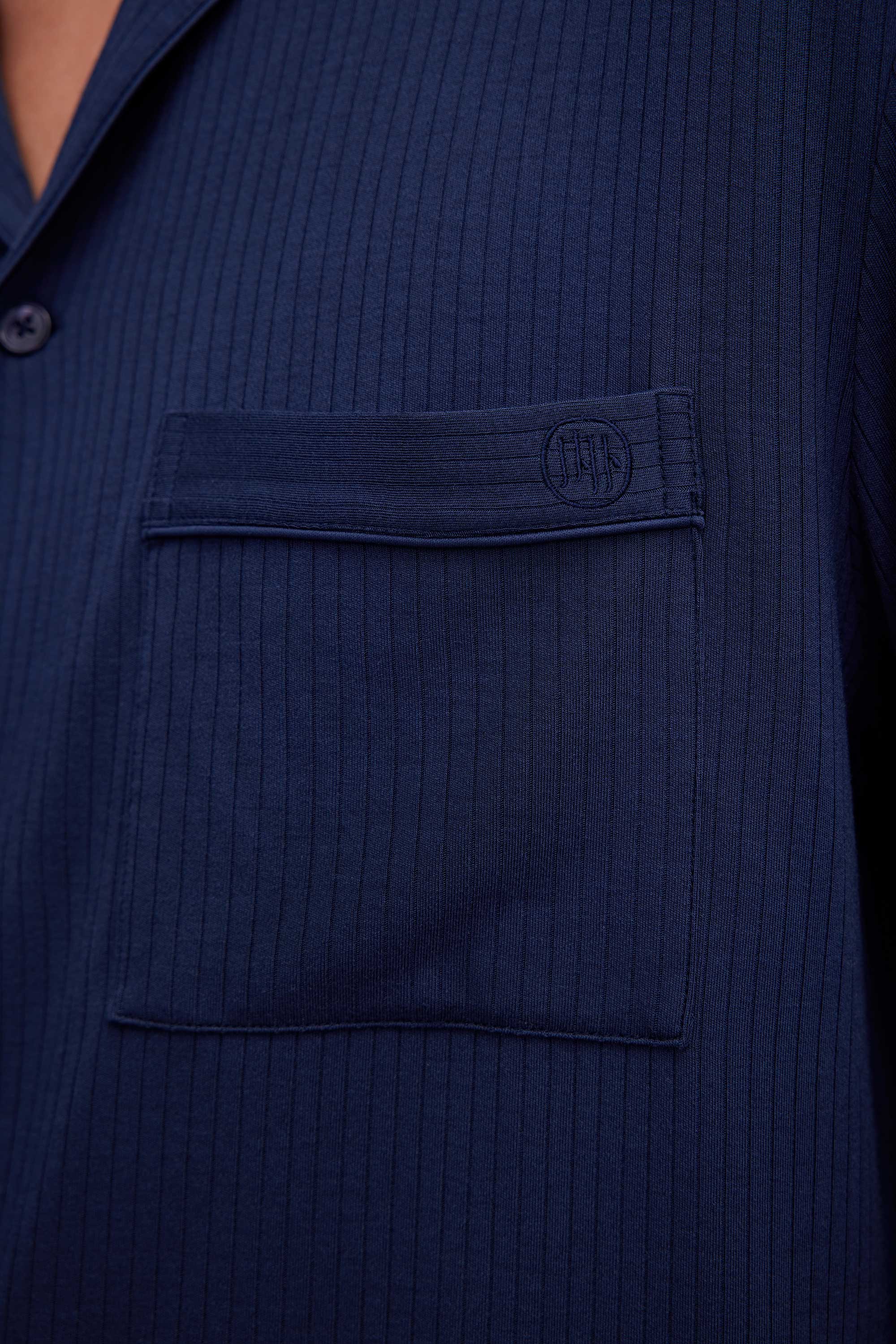 Men's Classic Cozy Pajama Shirt - Image 6