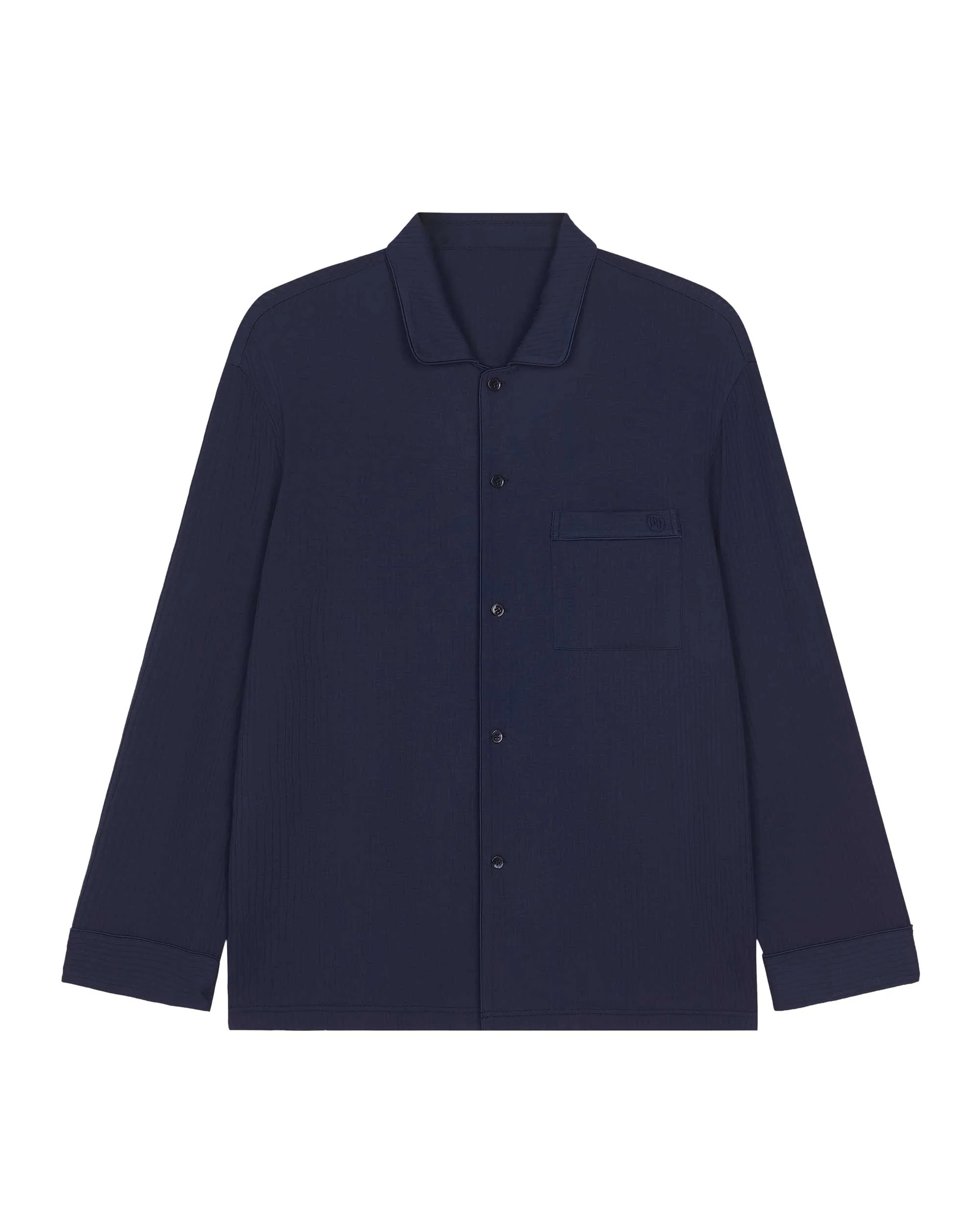 Men's Classic Cozy Pajama Shirt - Image 8