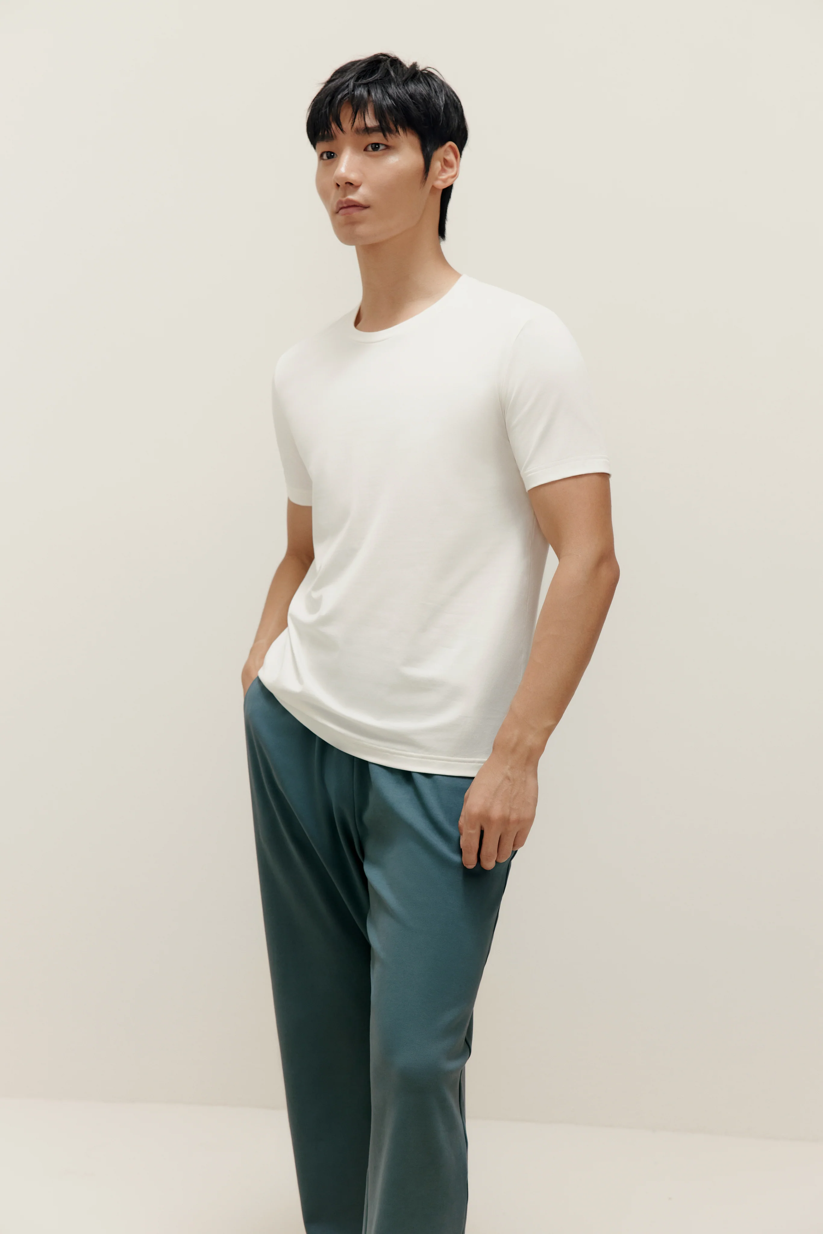 Men's Crew Neck Short-Sleeve Undershirt - Image 9