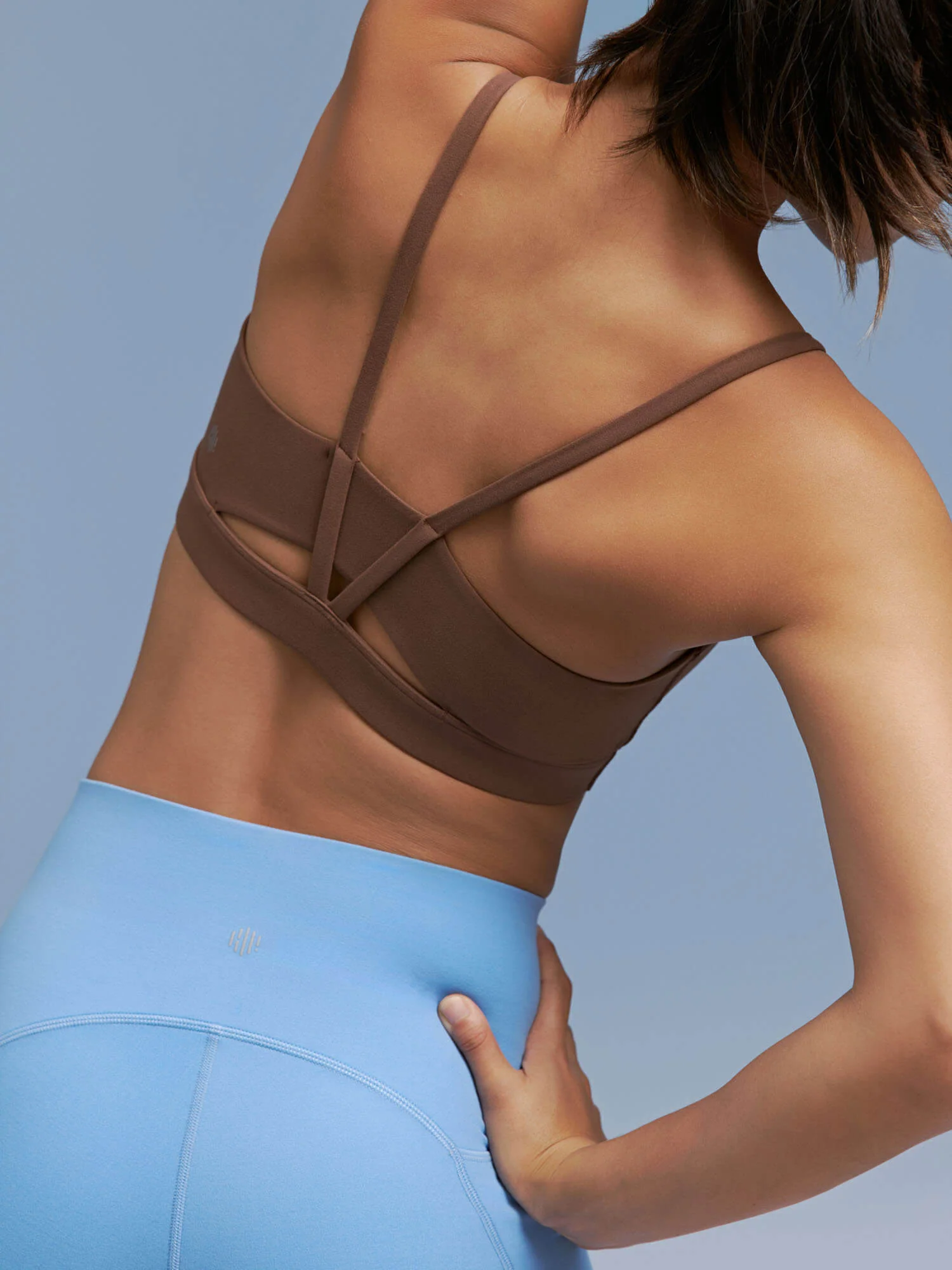 Mousse Fixed Cup Light Support Sports Bra - Image 5