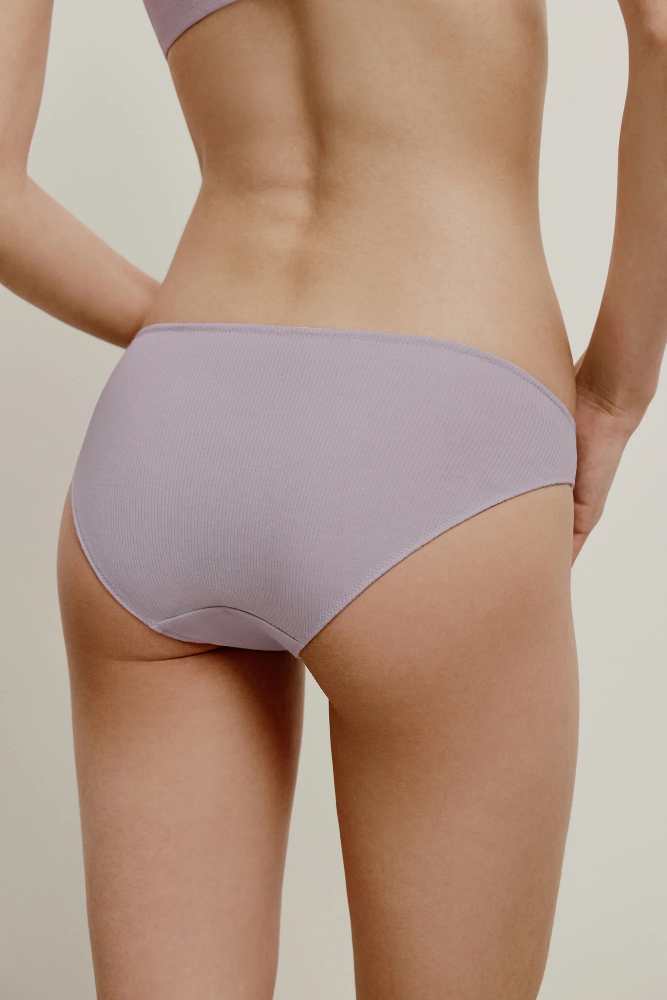 Pure Comfort Ribbed Low Waist Brief - Image 5