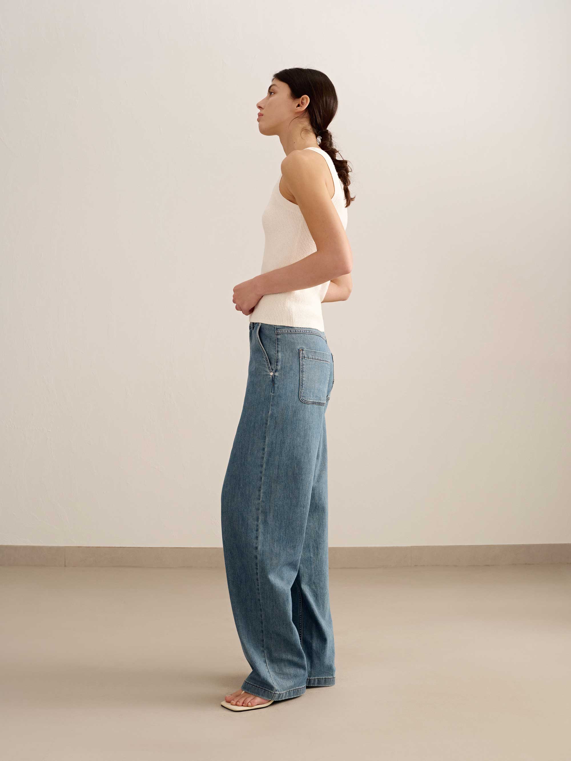 Ribbed Bouclé Tank - Image 7
