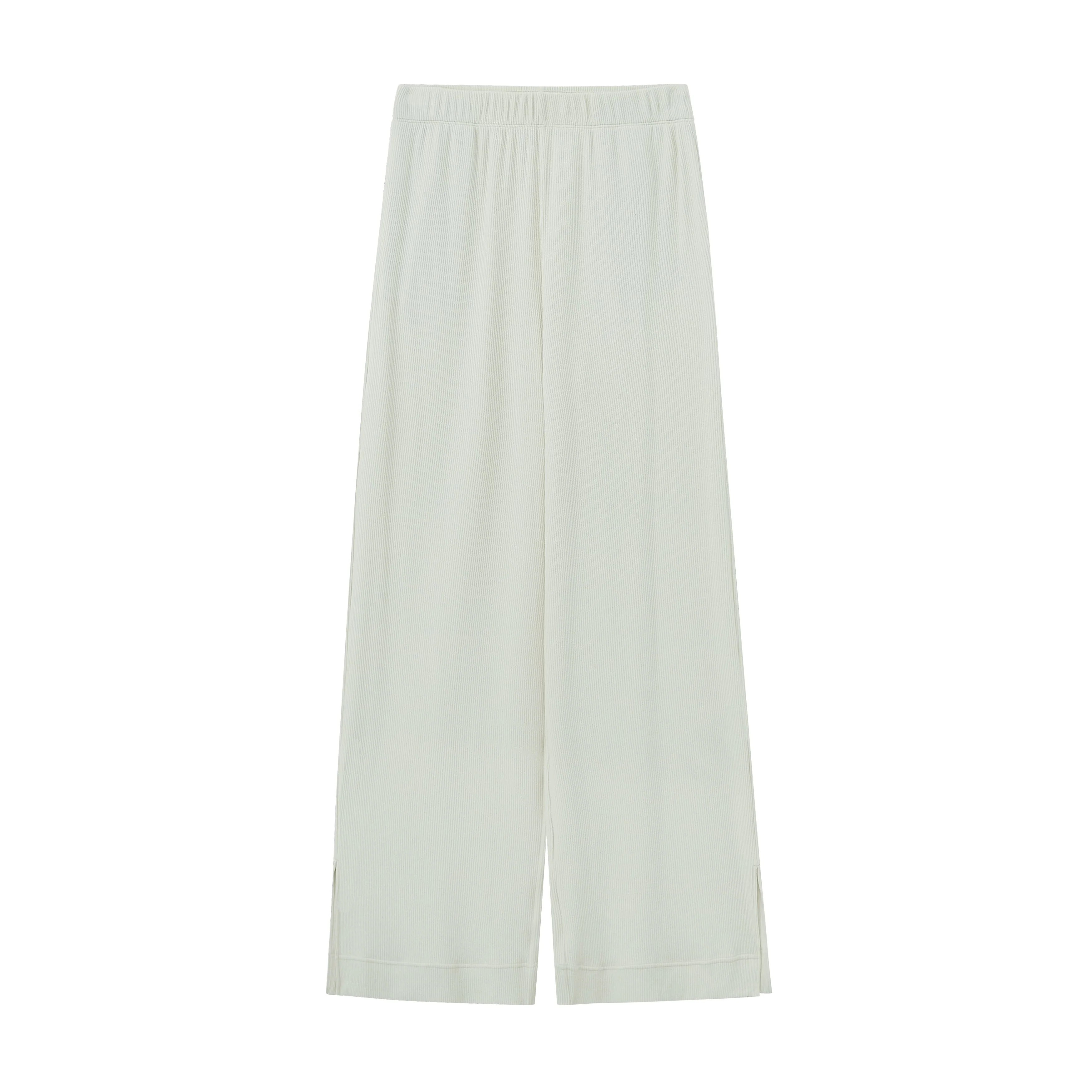 Ribbed Wide Leg Pants - Image 9