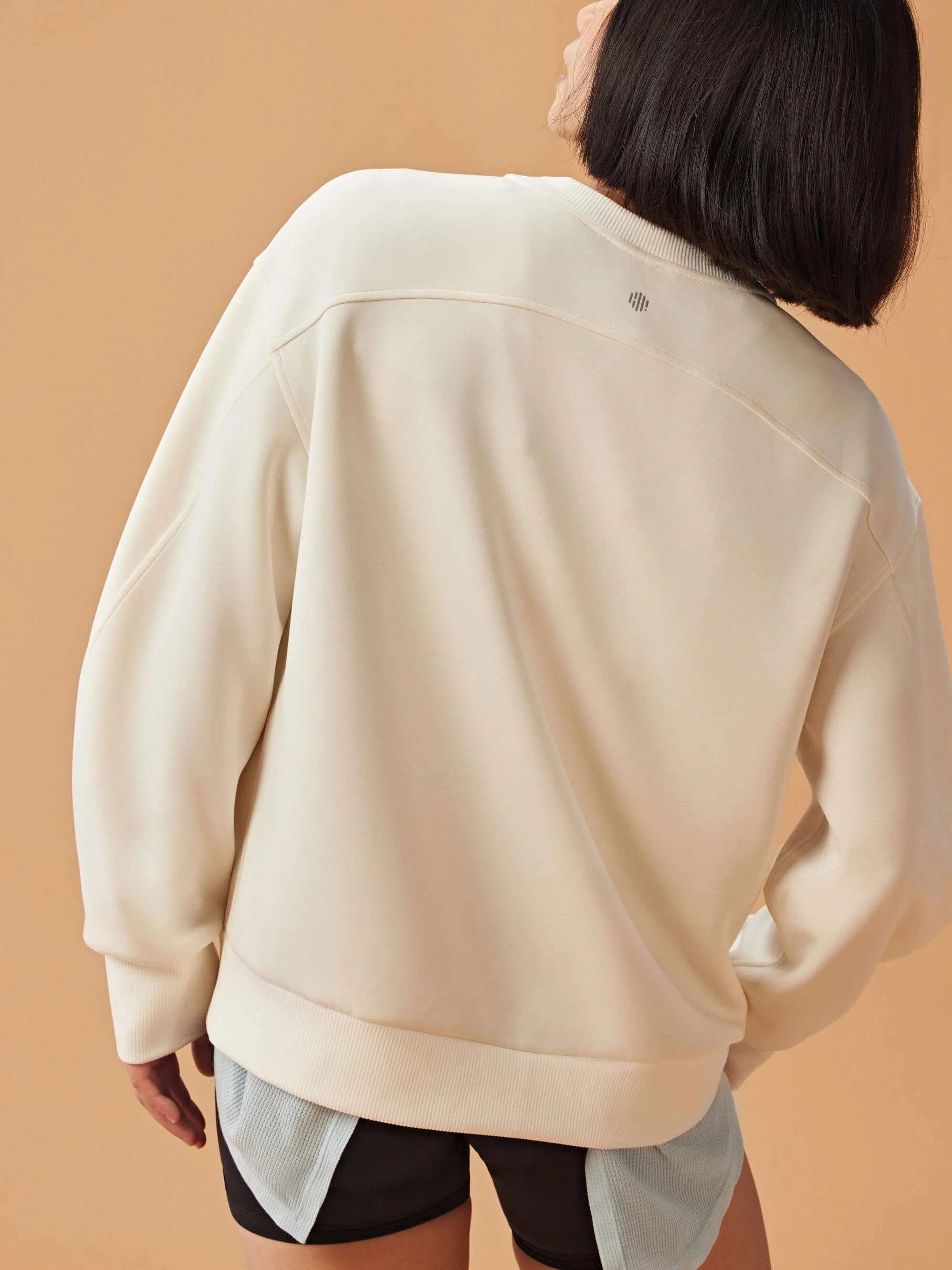 NEIWAI ACTIVE X NYCB Sandwashed Modal Crewneck Sweatshirt - Image 2