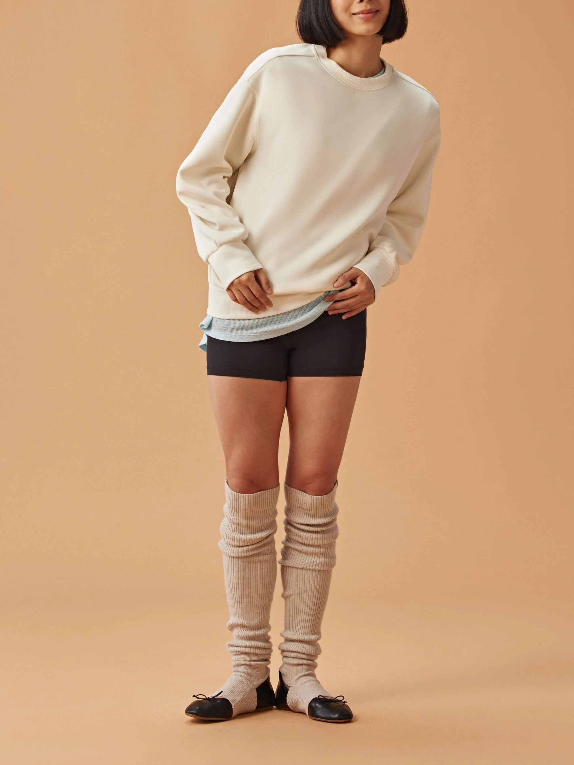 NEIWAI ACTIVE X NYCB Sandwashed Modal Crewneck Sweatshirt - Image 5