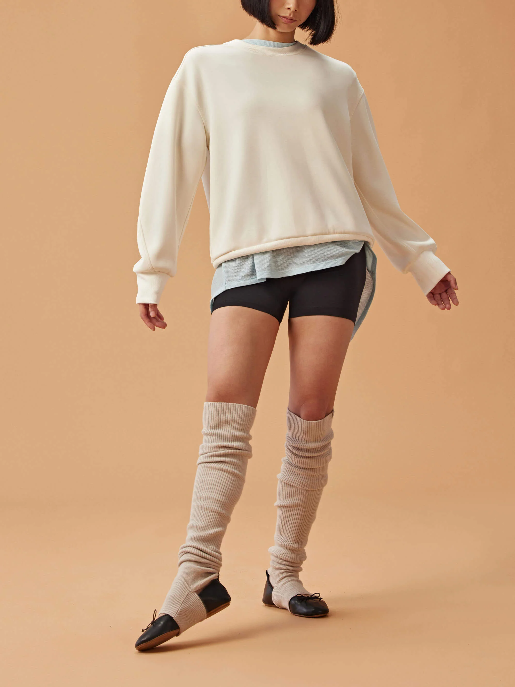 NEIWAI ACTIVE X NYCB Sandwashed Modal Crewneck Sweatshirt - Image 6