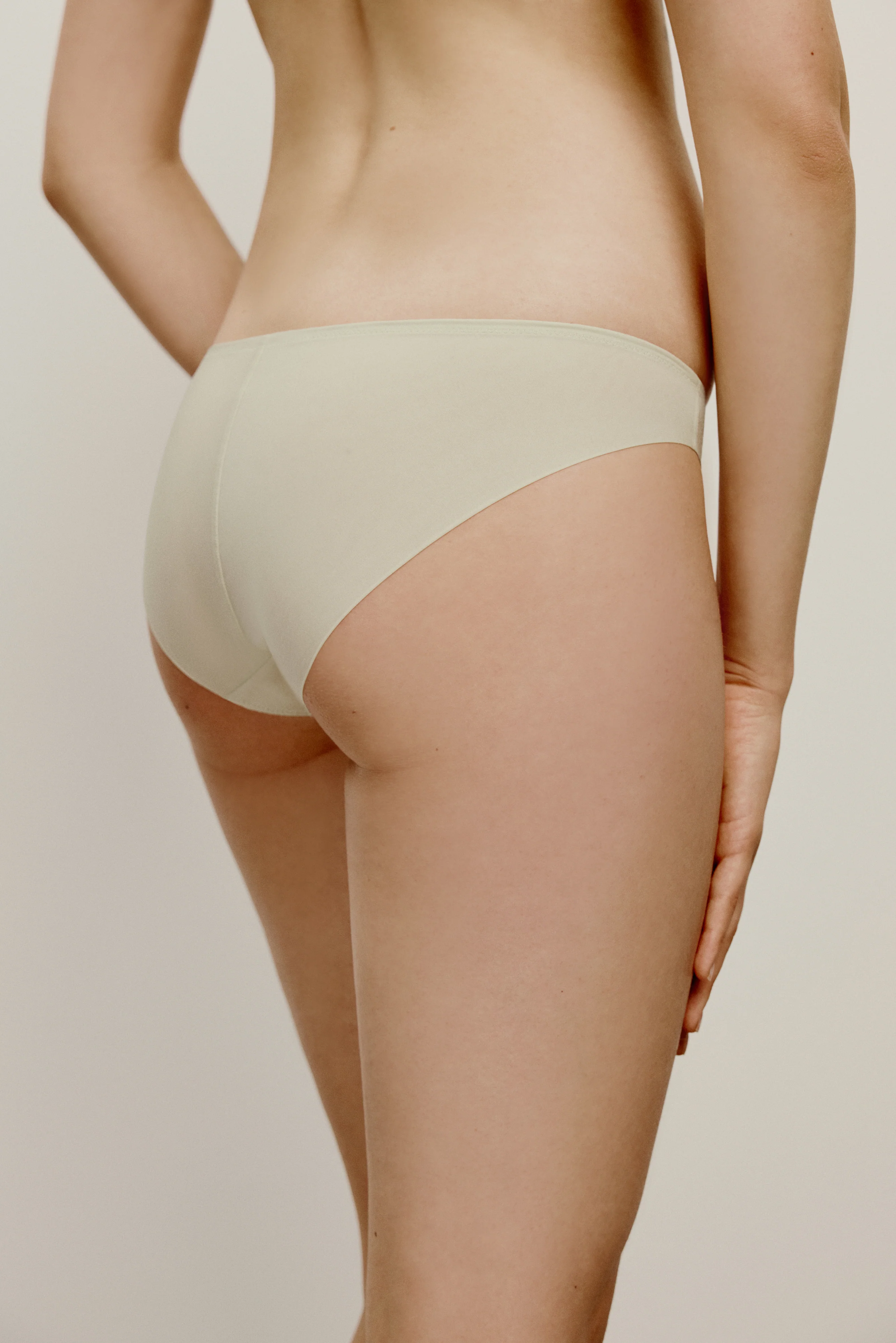 Self Silk Satin Mid Waist Brief - Image 3