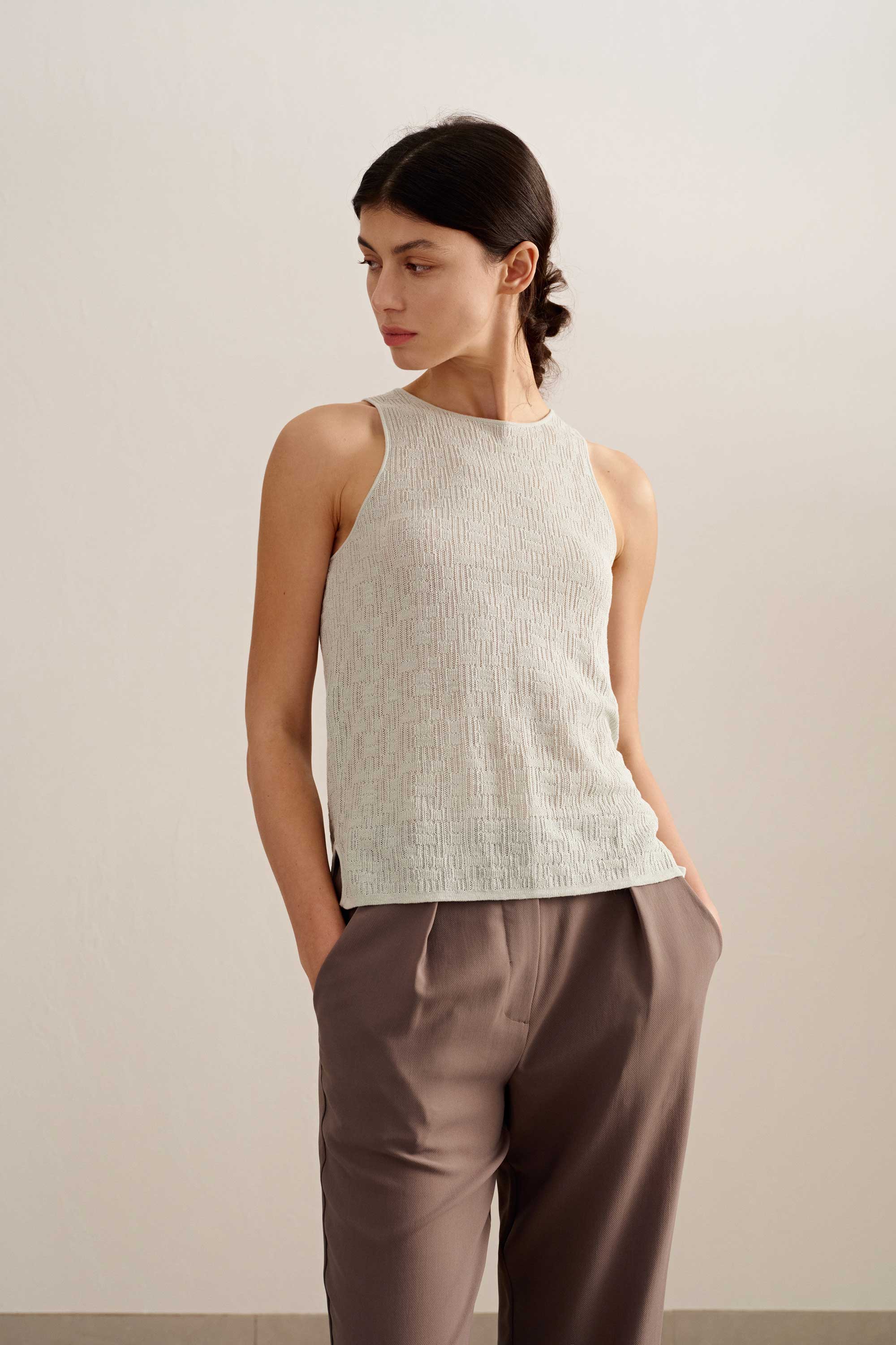 Silk Linen Tank - Image 6
