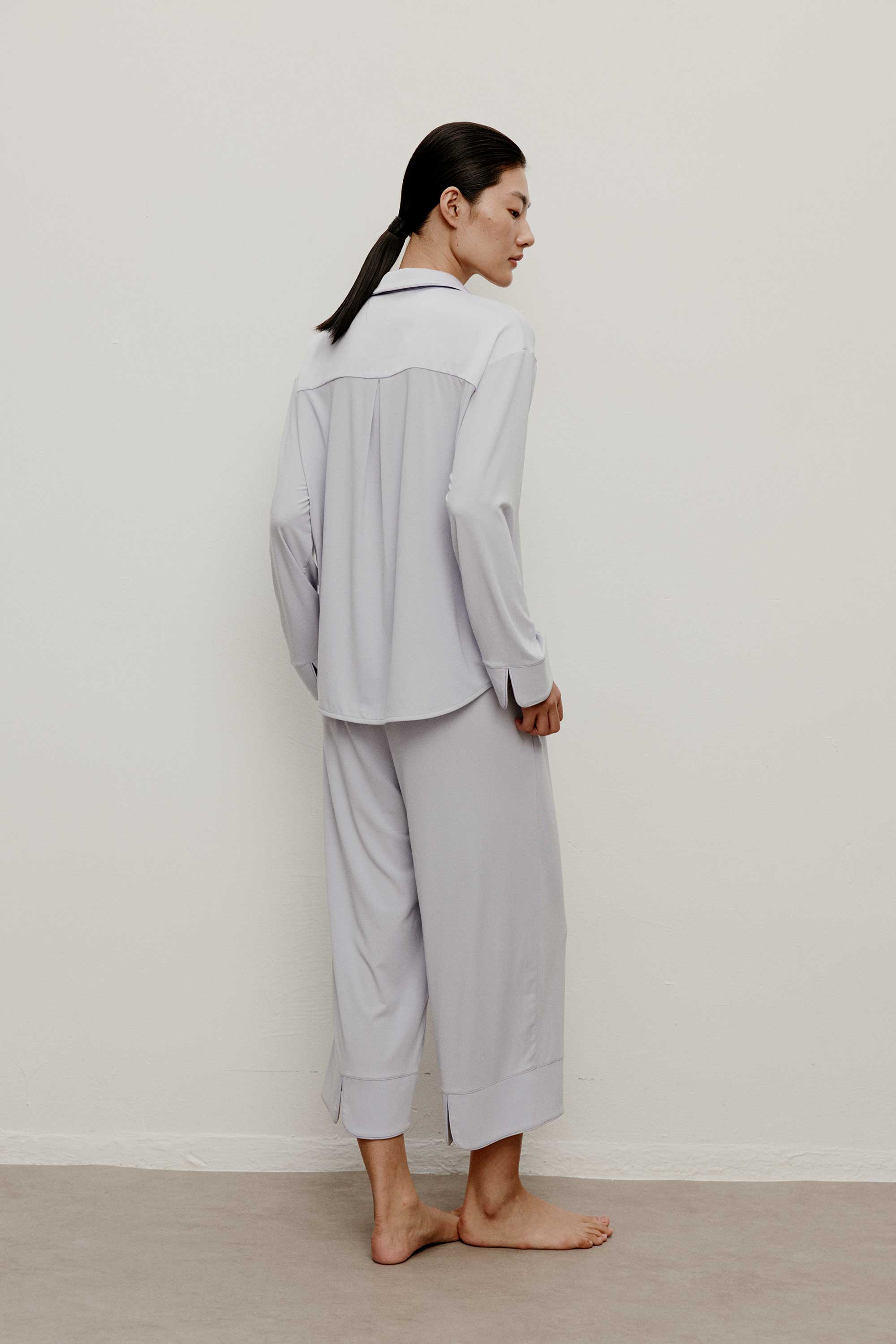 Silk Modal Pajama Pants - Image 3