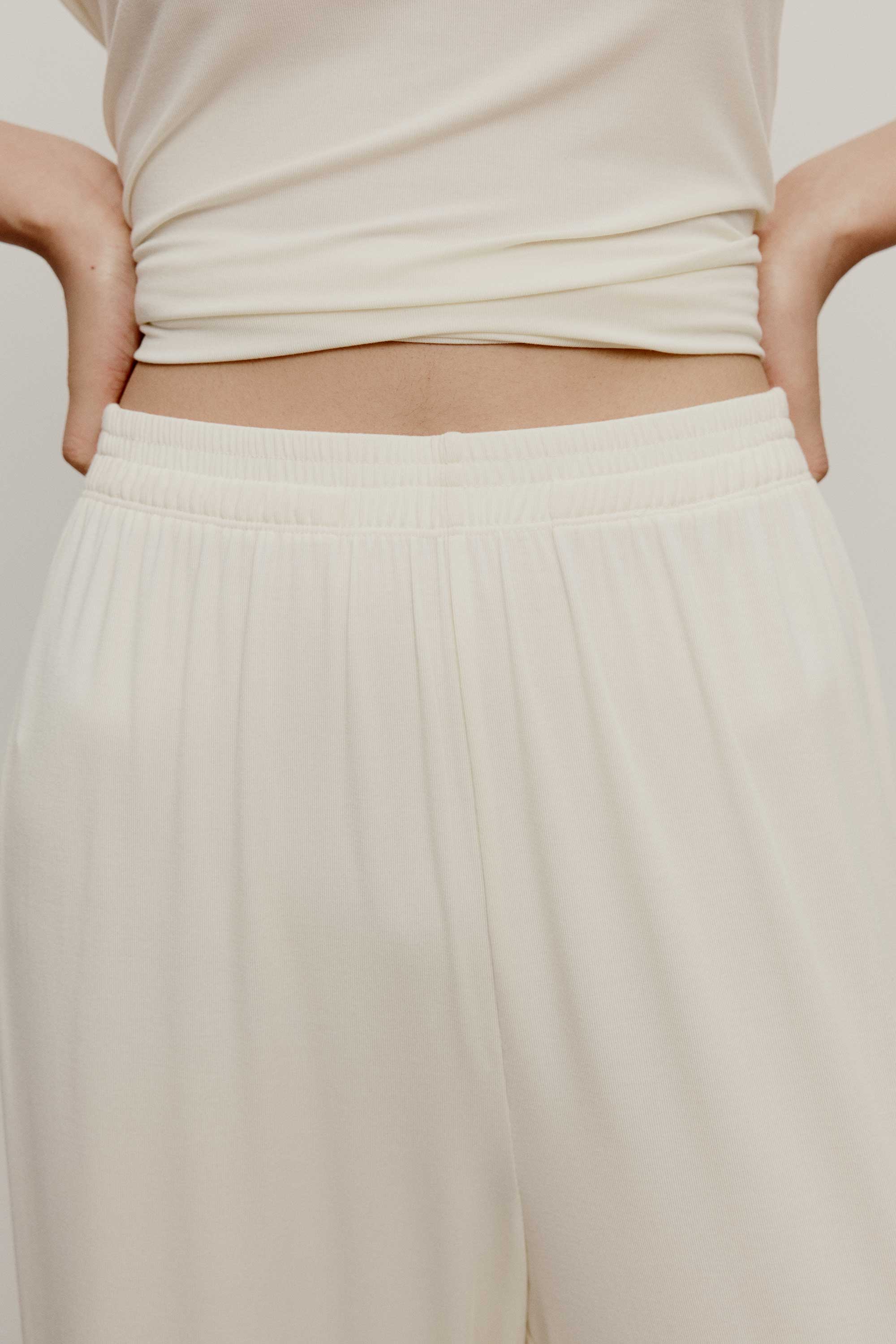 Silk Modal Pajama Pants - Image 4