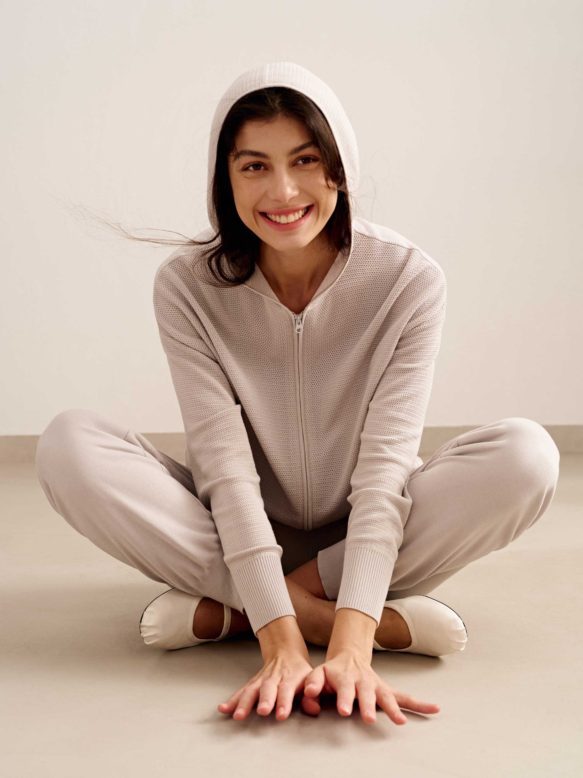 Silky Knit Hoodie - Image 3