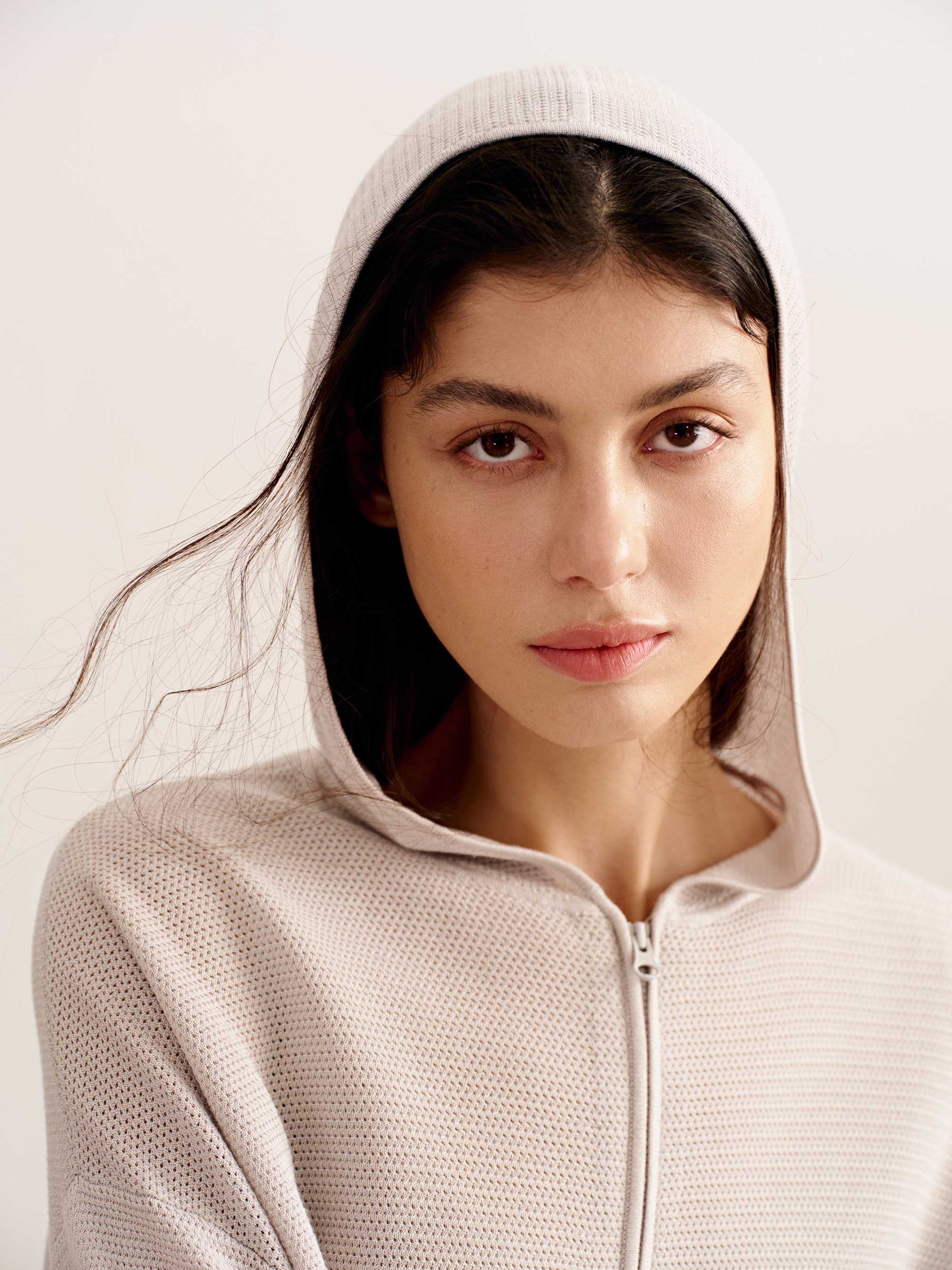 Silky Knit Hoodie - Image 4