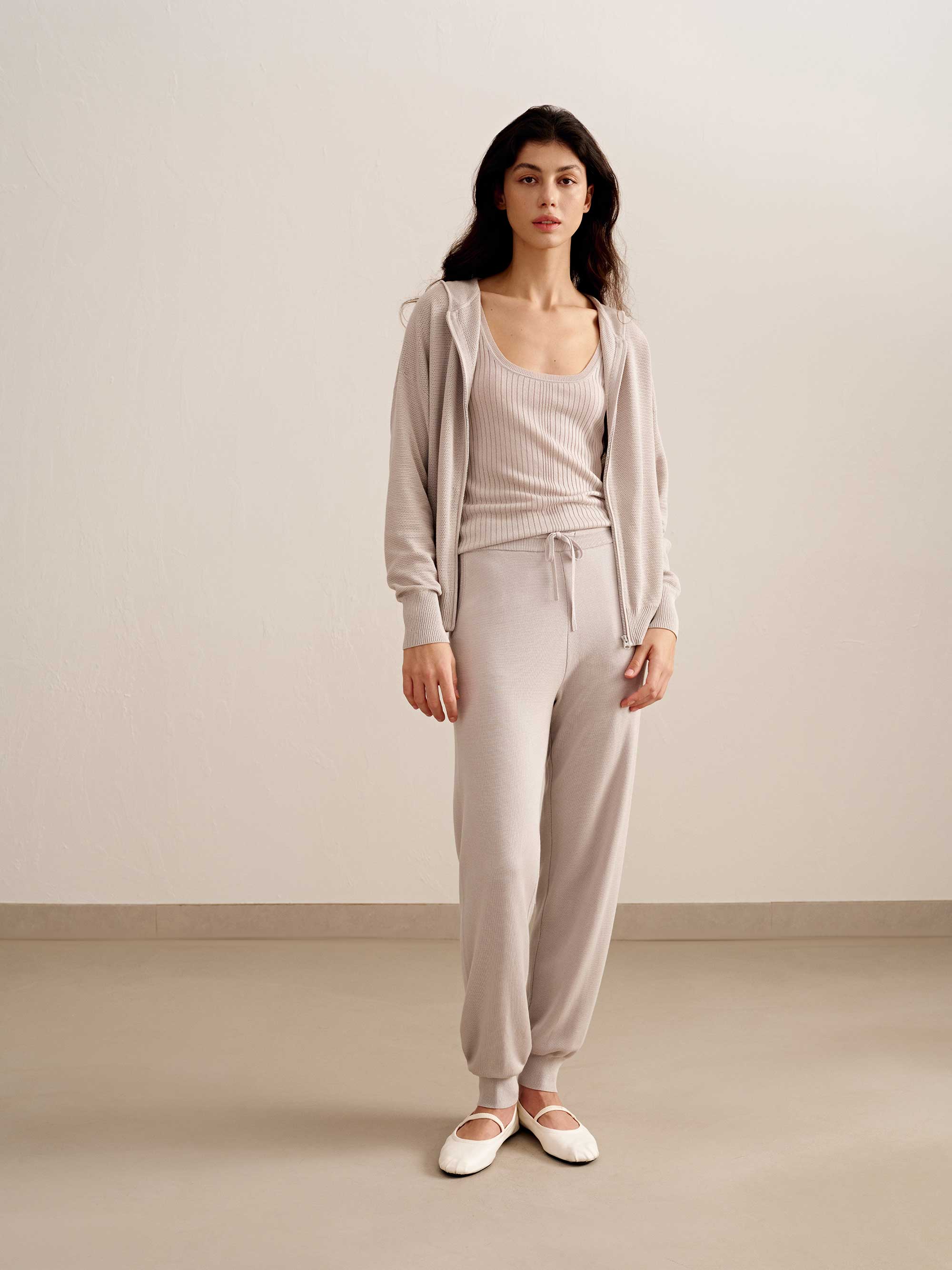 Silky Knit Hoodie - Image 5
