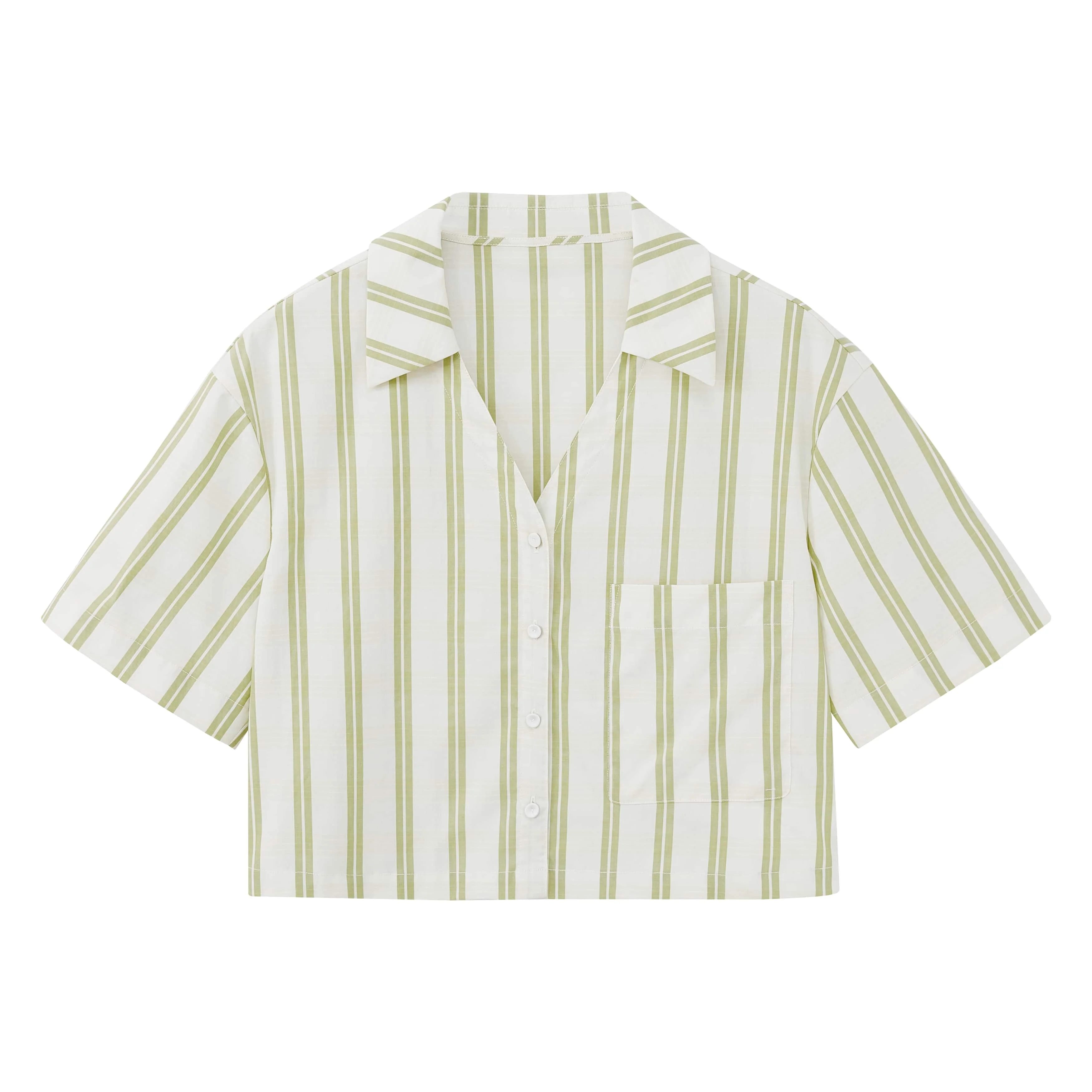 Cropped Pajama Top - Image 6