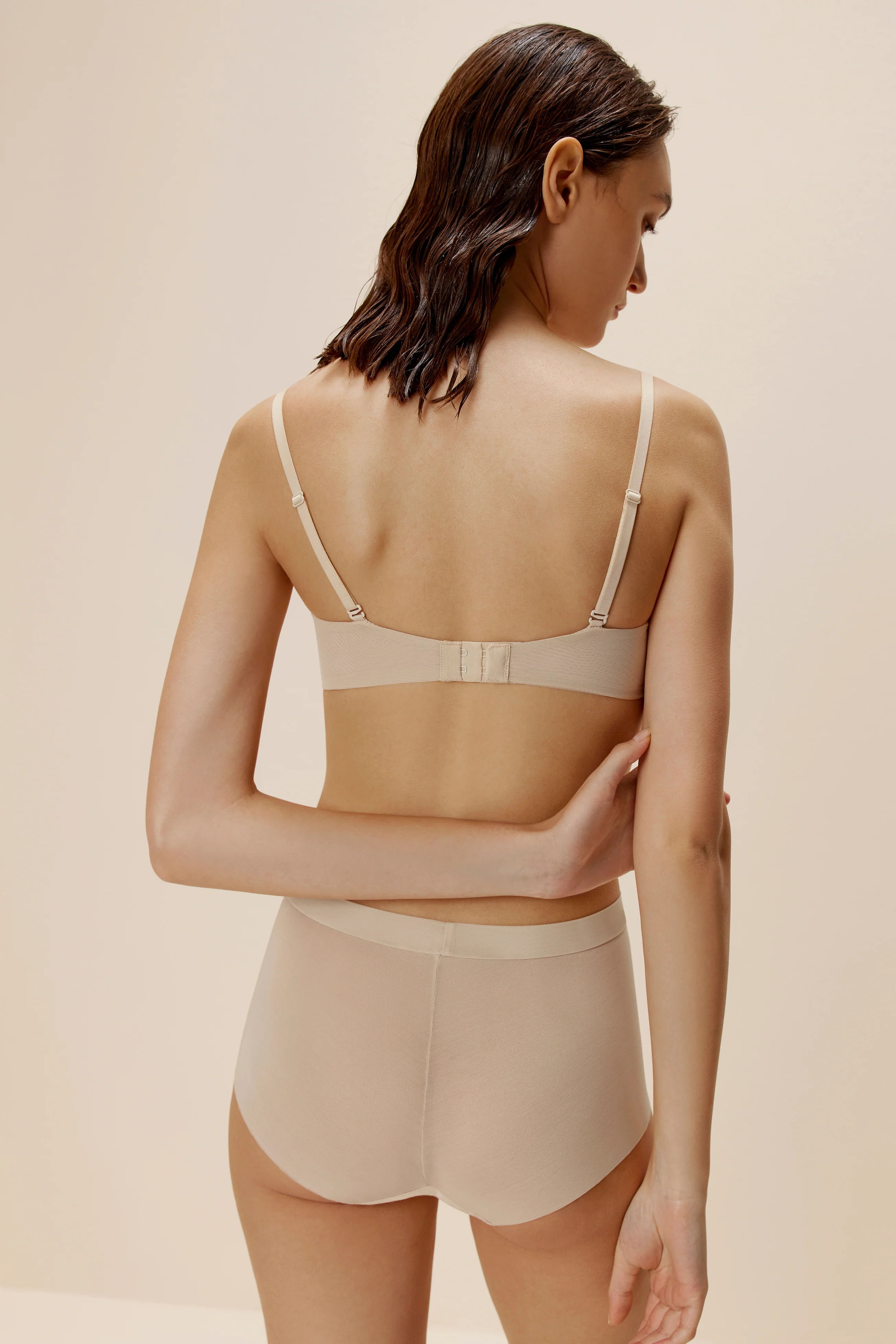 Twin Cross Mesh Mid Waist Brief - Image 3