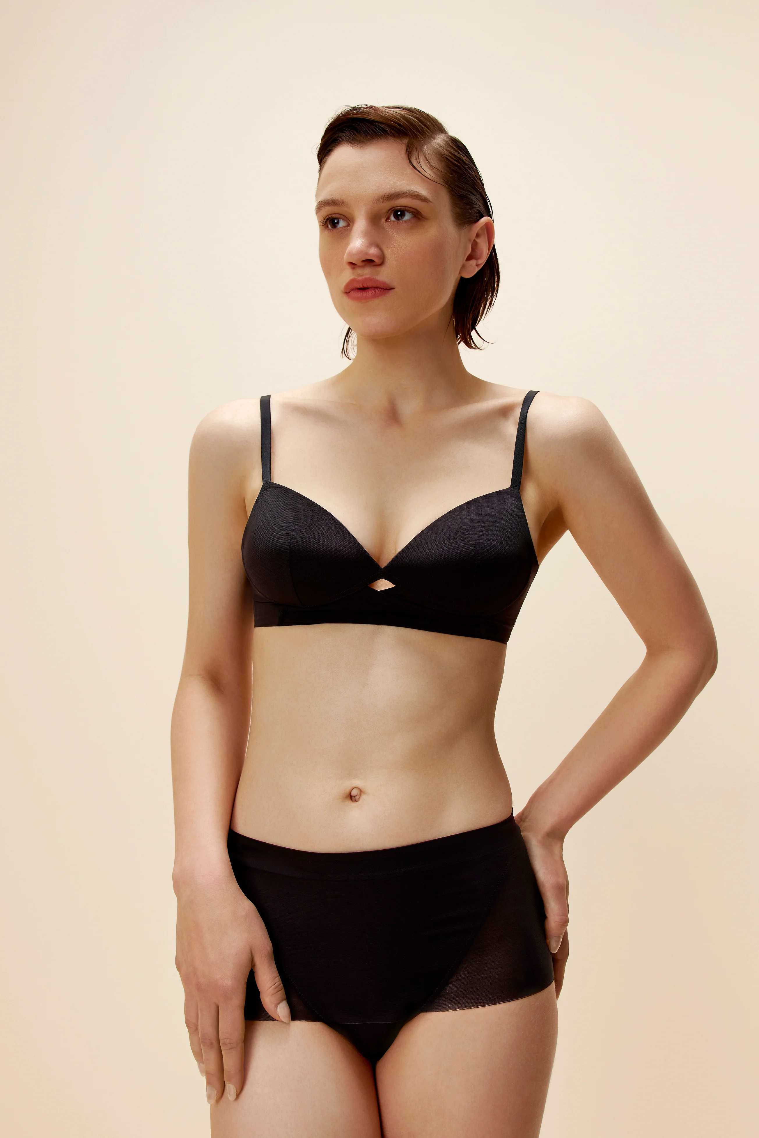 Twin Cross Mesh Mid Waist Brief - Image 6