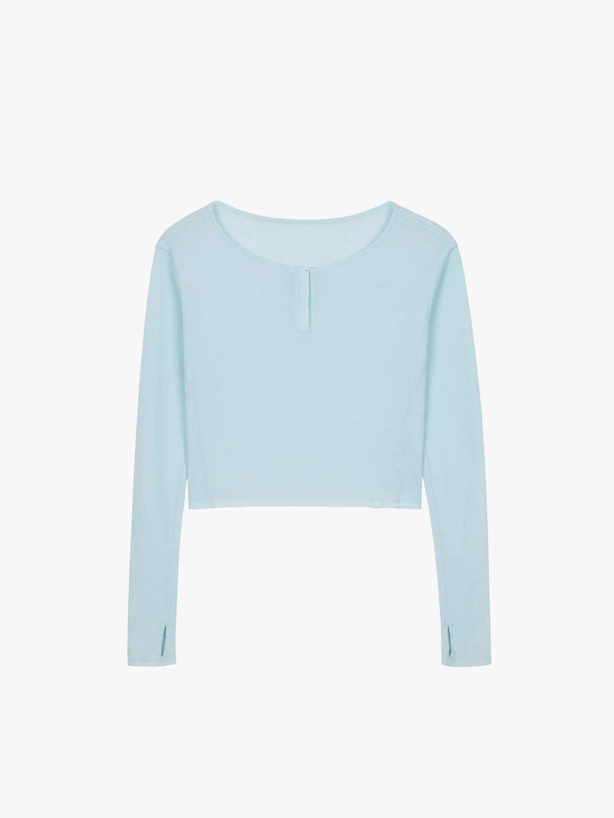 NEIWAI ACTIVE X NYCB Waffle Long-Sleeve T-Shirt - Image 5
