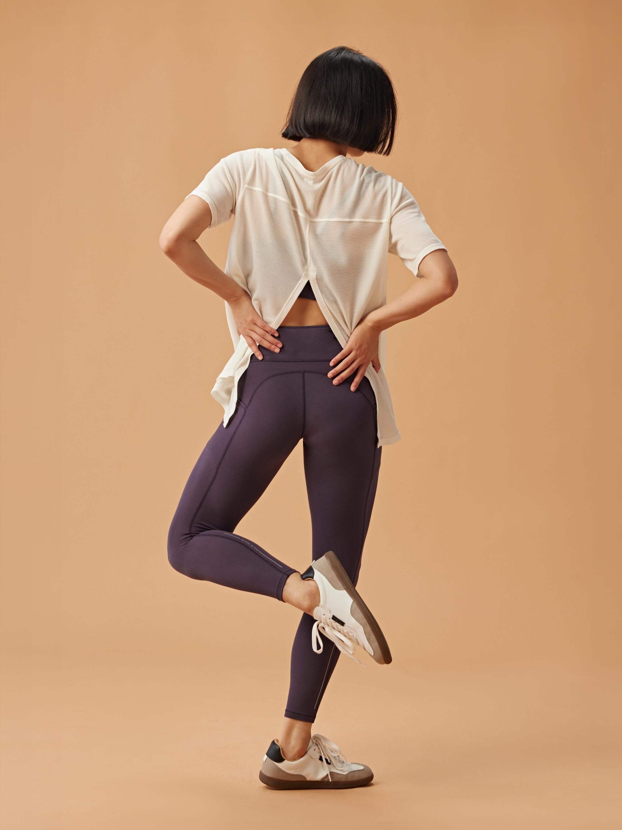 NEIWAI ACTIVE X NYCB Waffle Short-Sleeve T-Shirt - Image 2