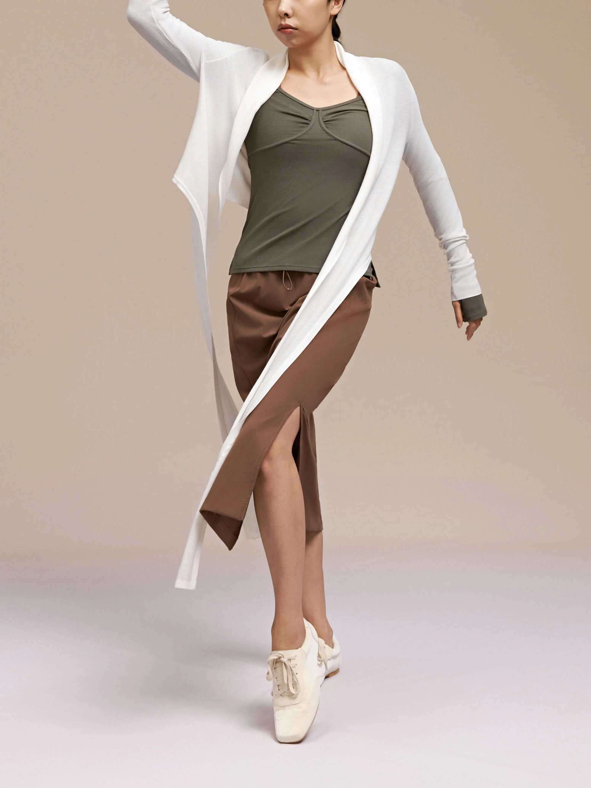 Dance Ruched Long Sleeve Top - Image 4