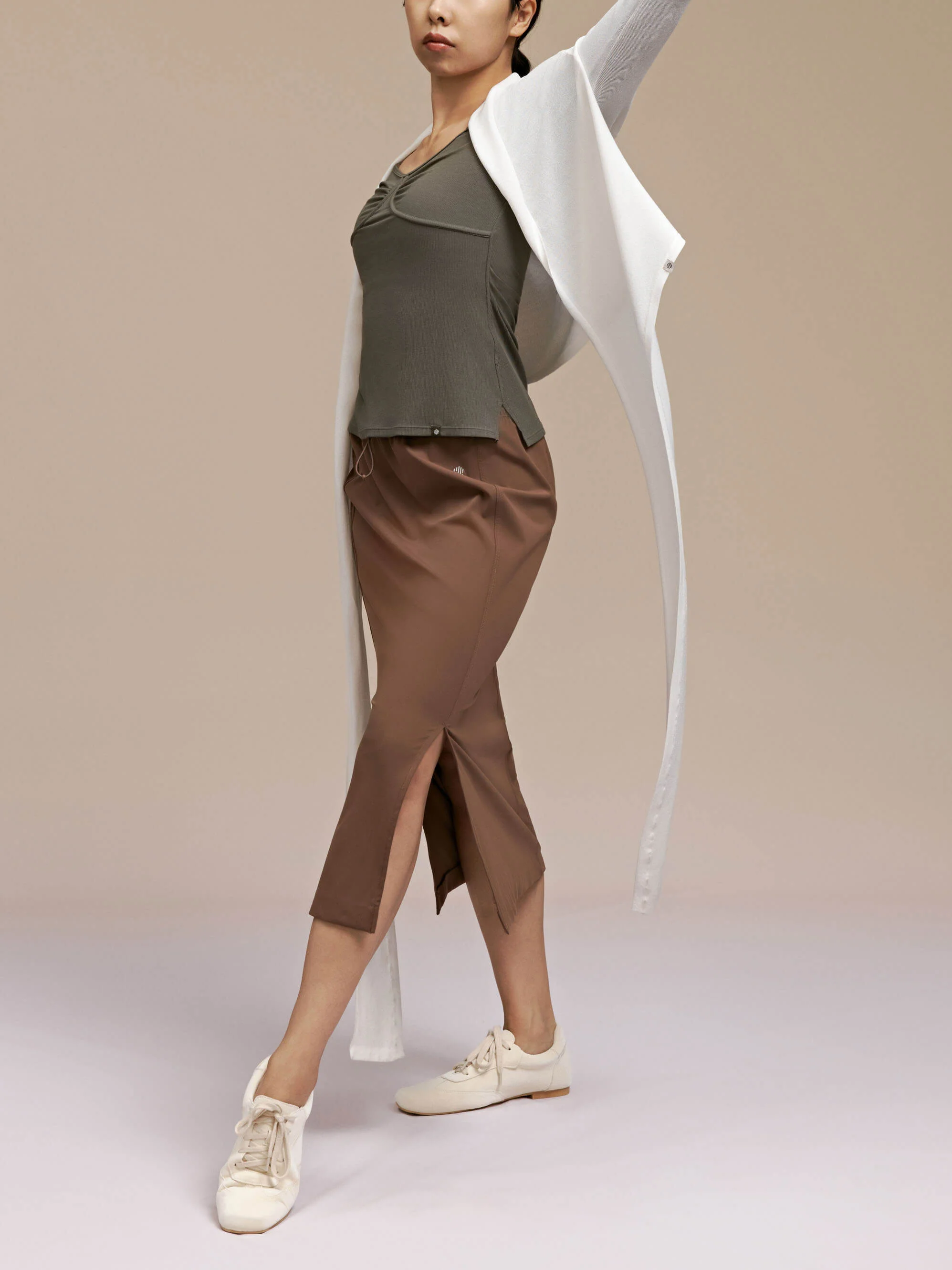 Dance Ruched Long Sleeve Top - Image 6